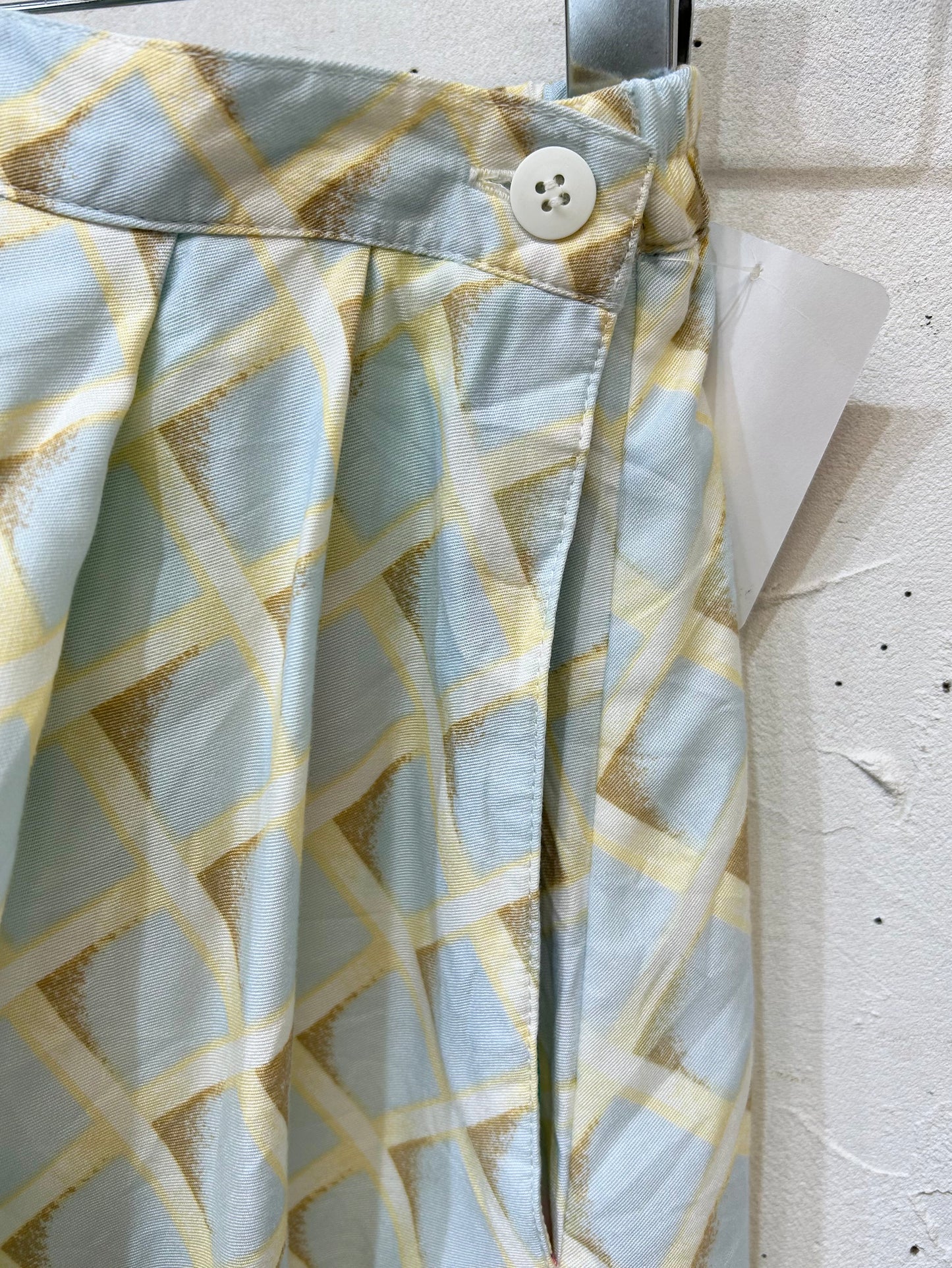 Vintage Easter Rayon Skirt 〜eagle's eye〜[B26325]