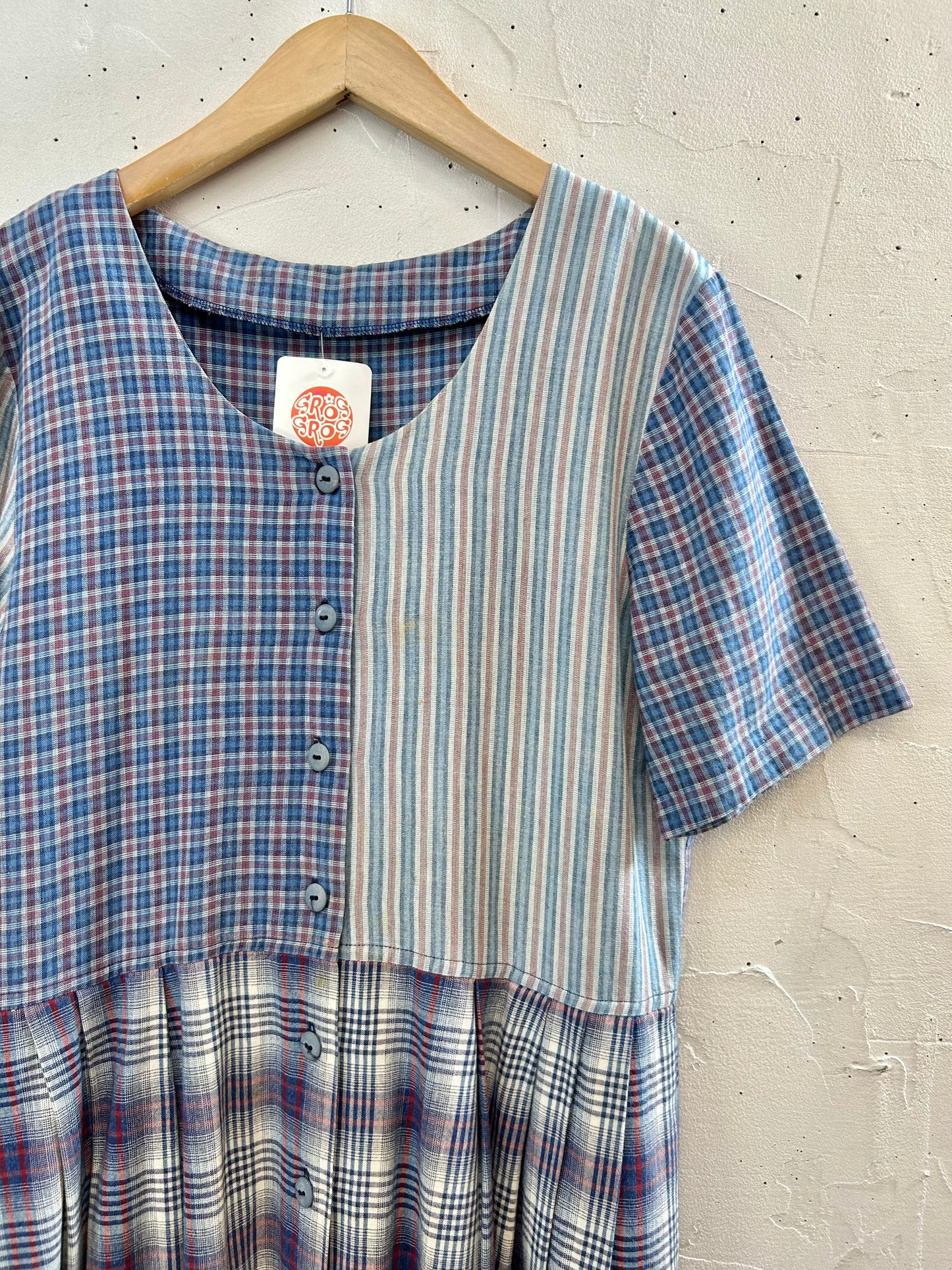 Vintage Crazy Pattern Dress [F30343]