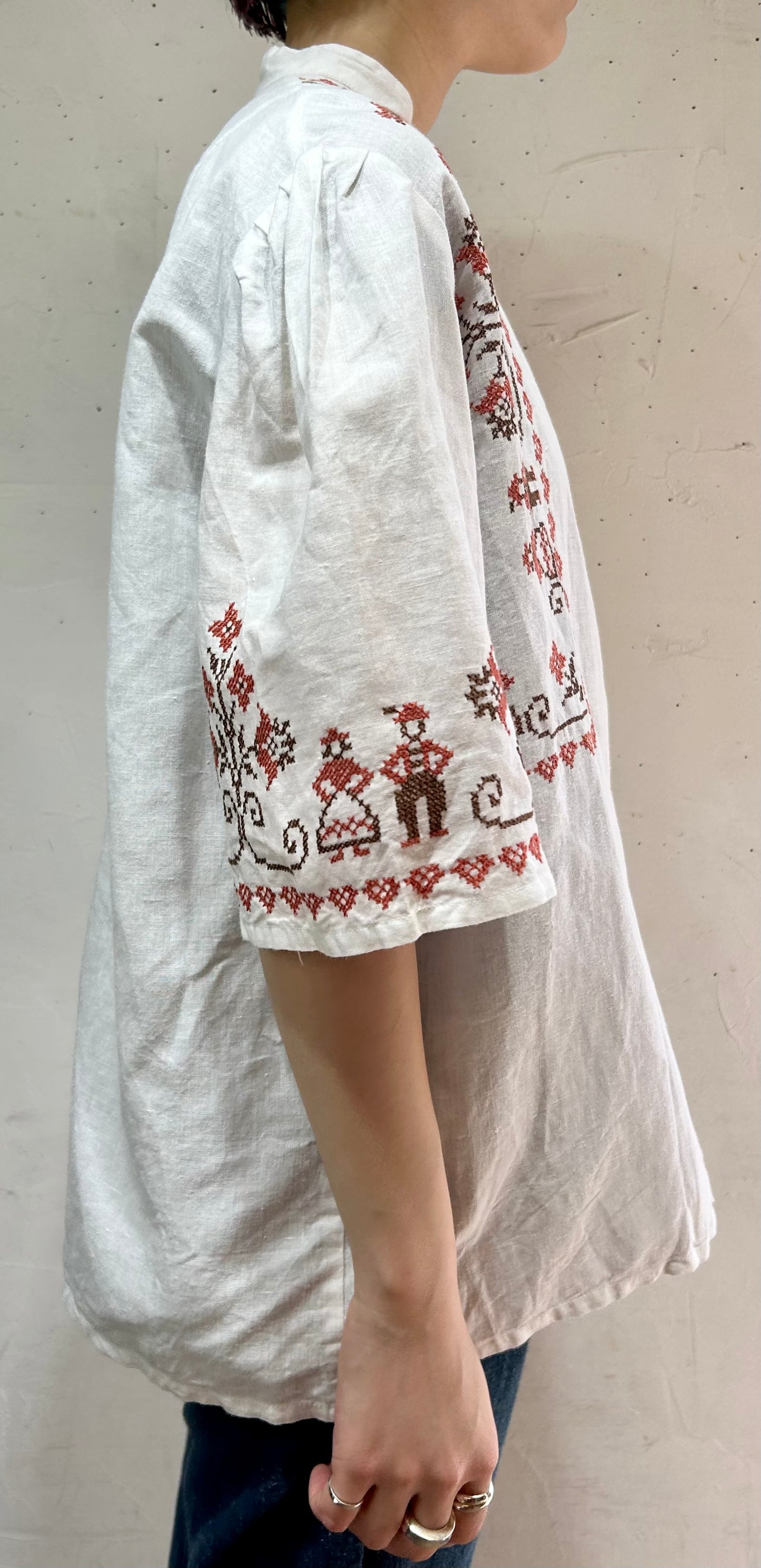 Vintage Cross Stitch Blouse [C26667]