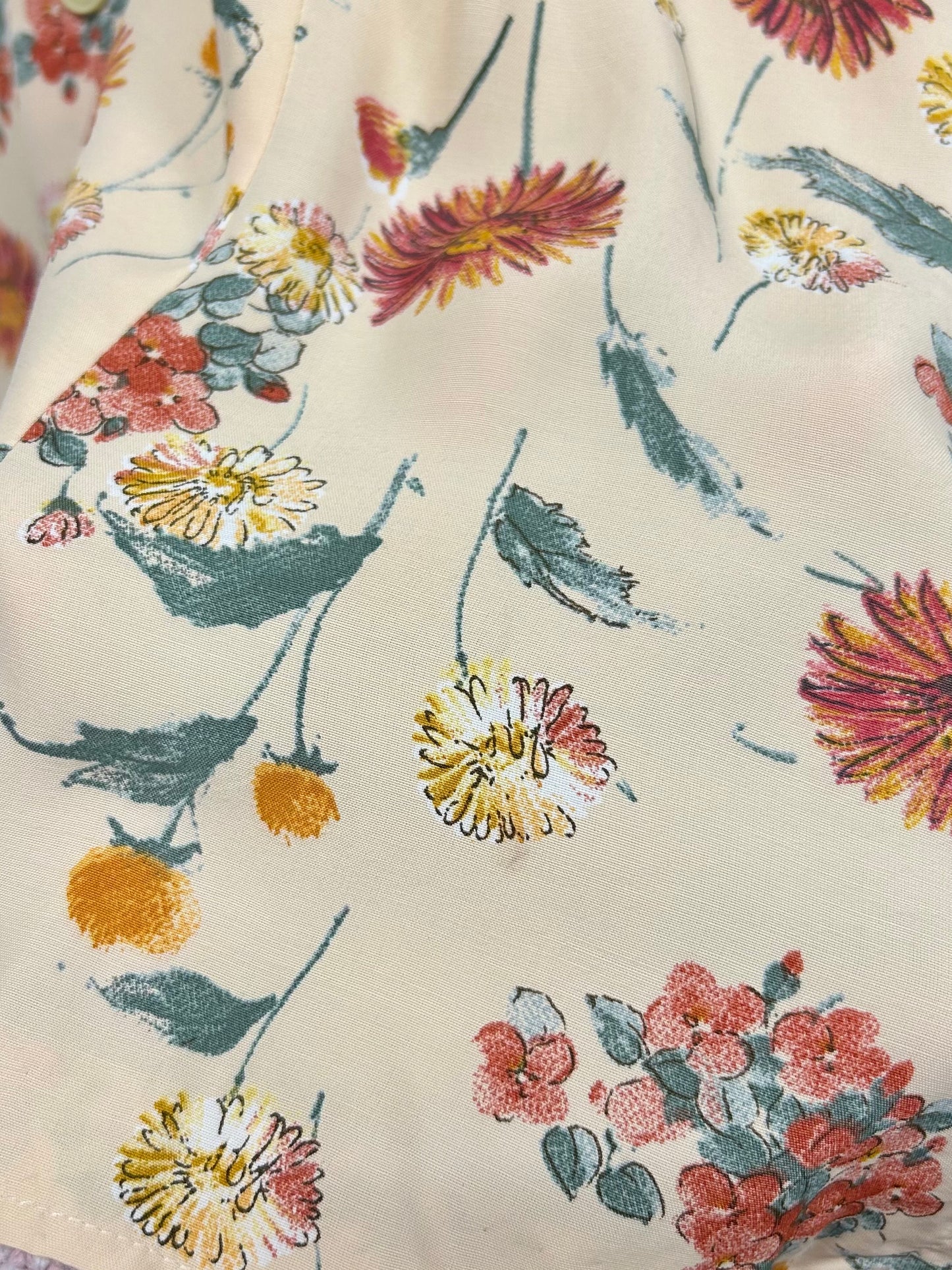 Vintage Viscose Shirt MADE IN FRANCE [D29921]