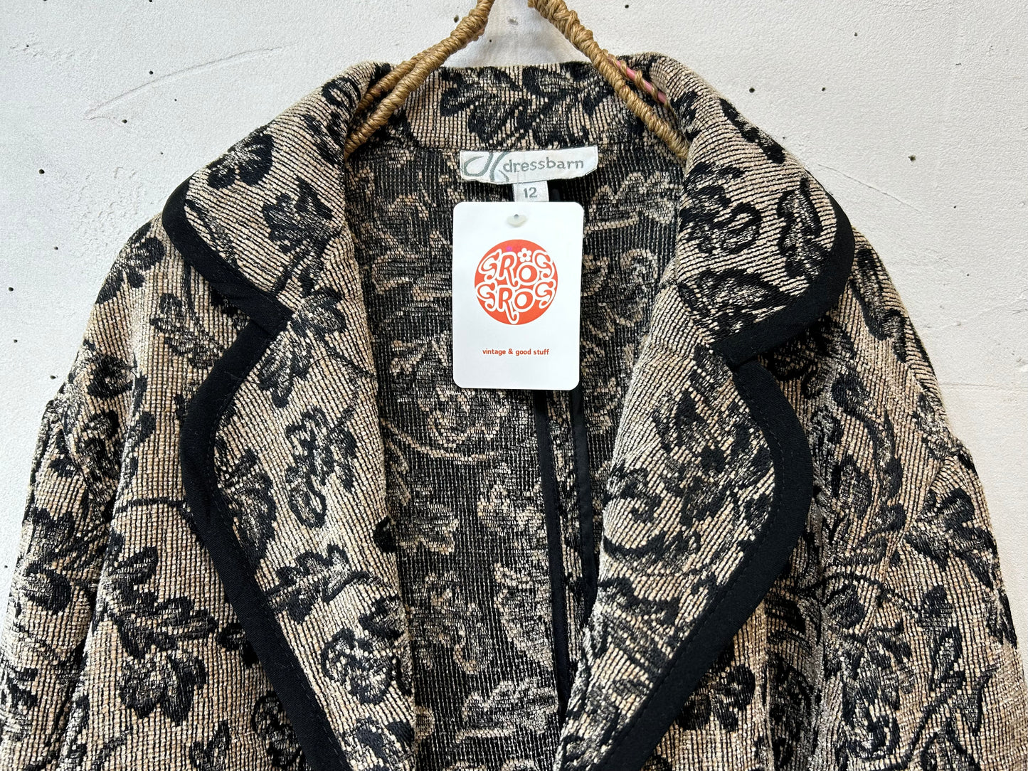 Vintage Rug Jacket [C26492]