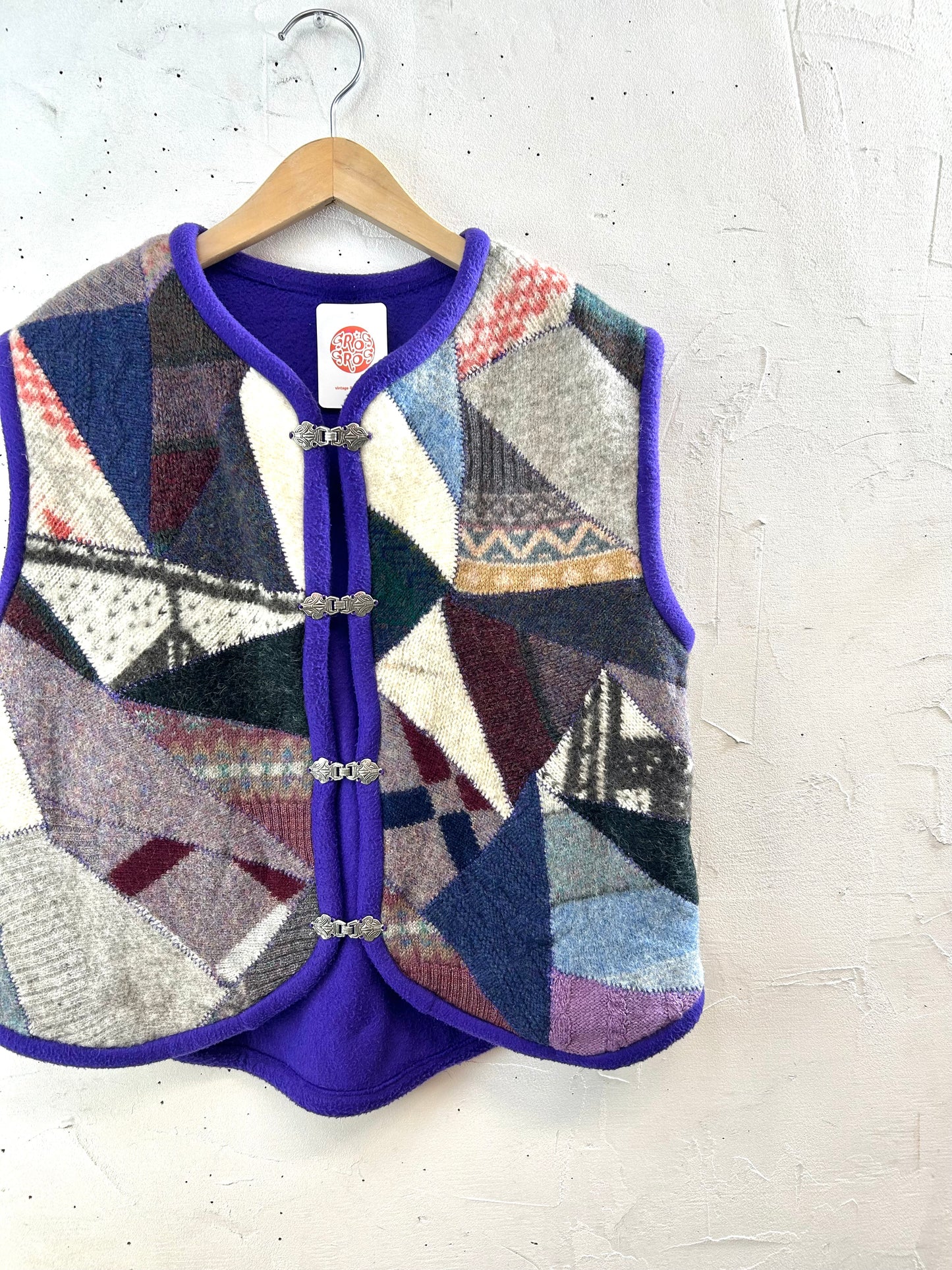 '60s-'70s Vintage Vest [L29037]