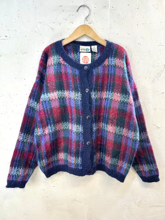 Vintage Mohair Knit Cardigan[A29257]