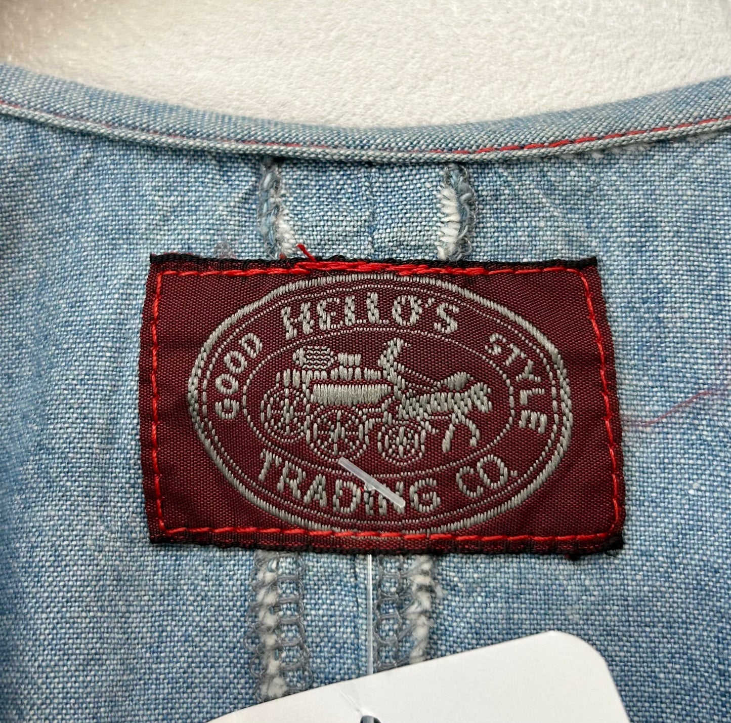 Vintage Chambray Blouse [F30344]
