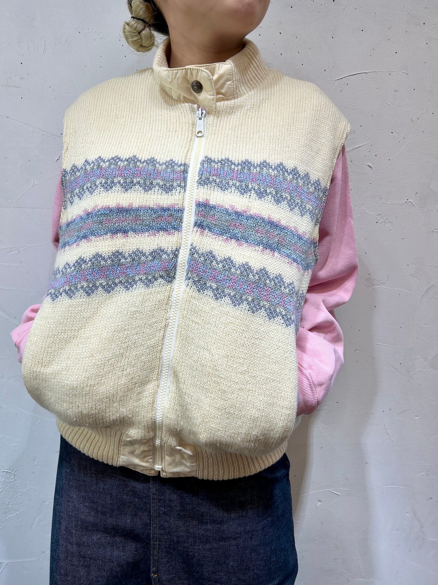 Vintage Reversible Vest 〜Eddie Bauer〜 [L25701]