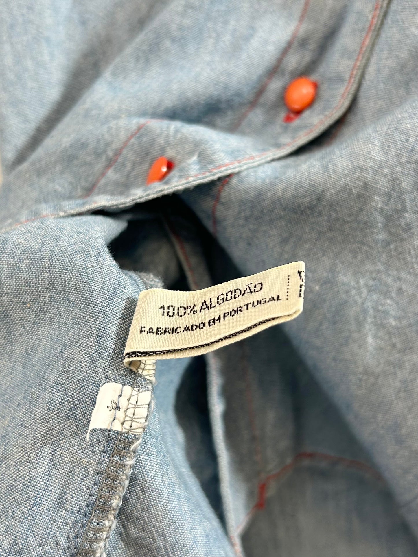 Vintage Chambray Blouse [F30344]