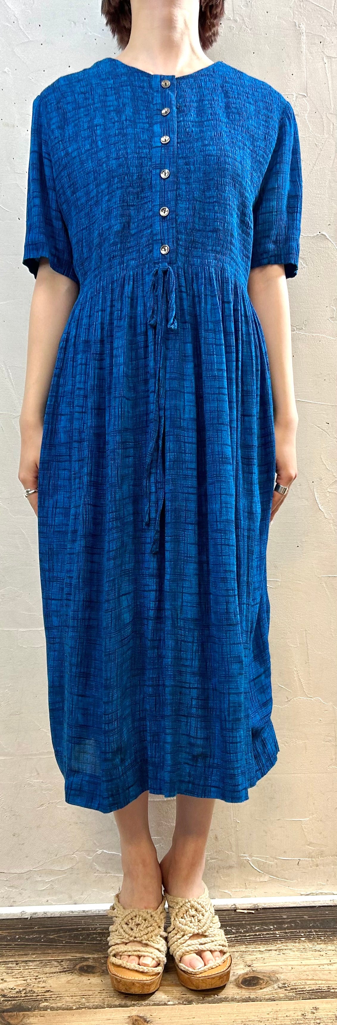 Vintage Rayon Dress 〜Karin Stevens〜[F27692]