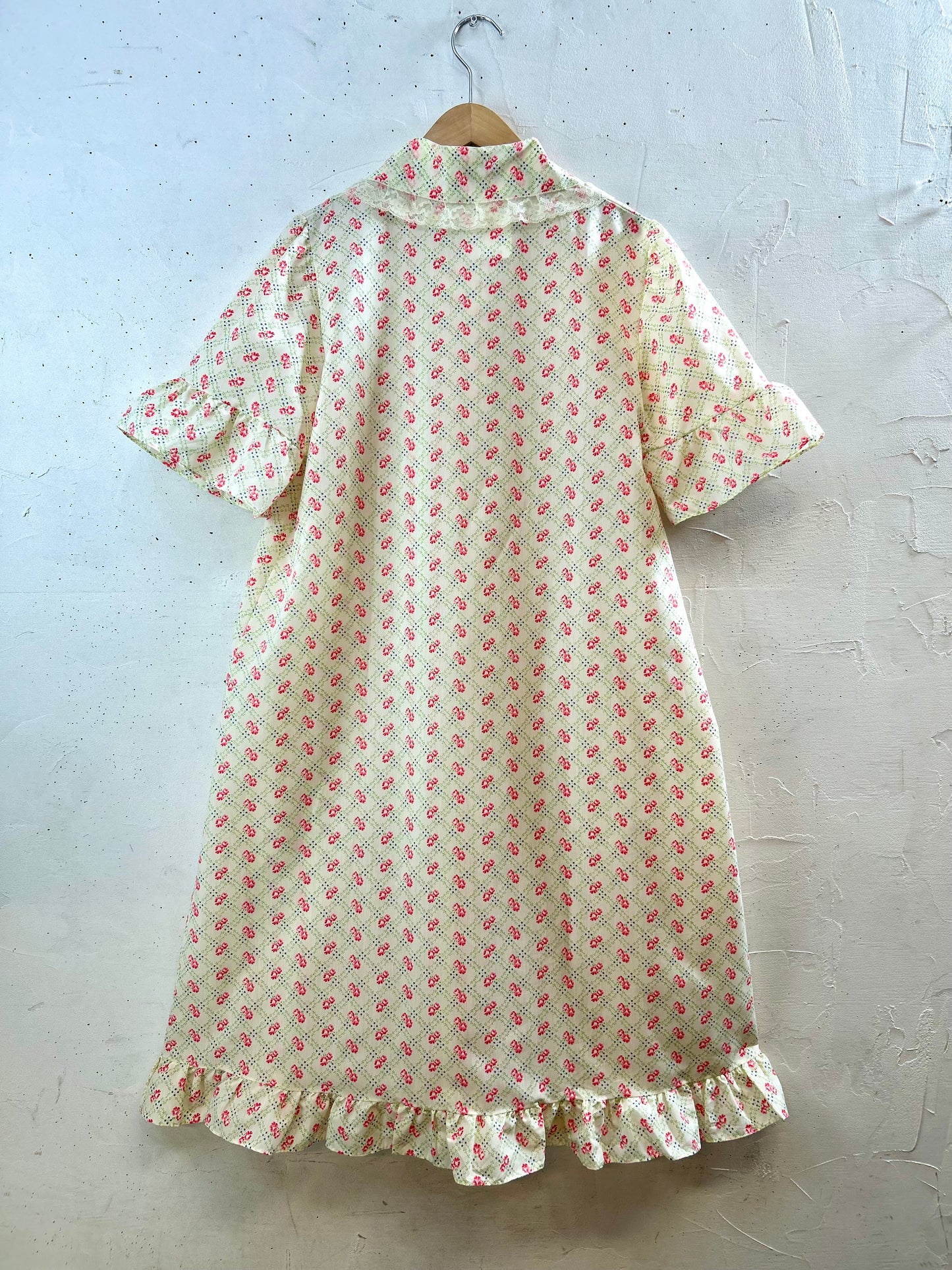’70s Vintage Flower Dress [G30786]