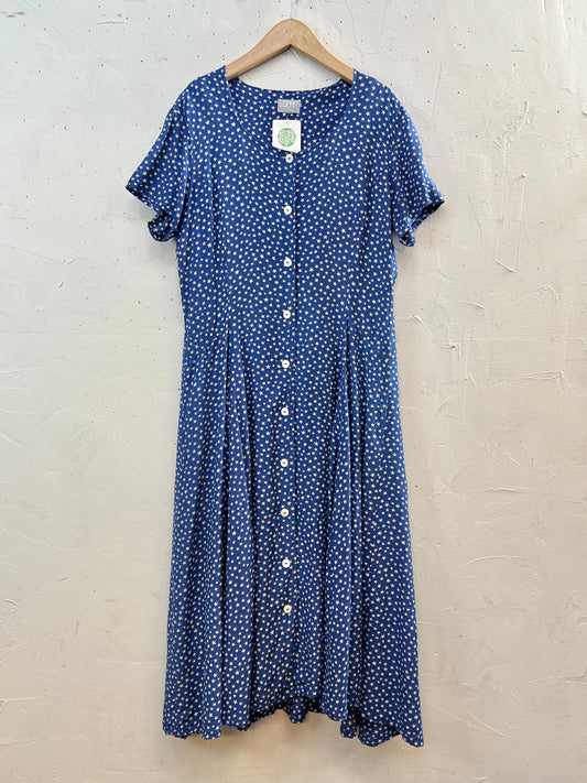Vintage Viscose Dress 〜ESPRIT〜 [F30342]