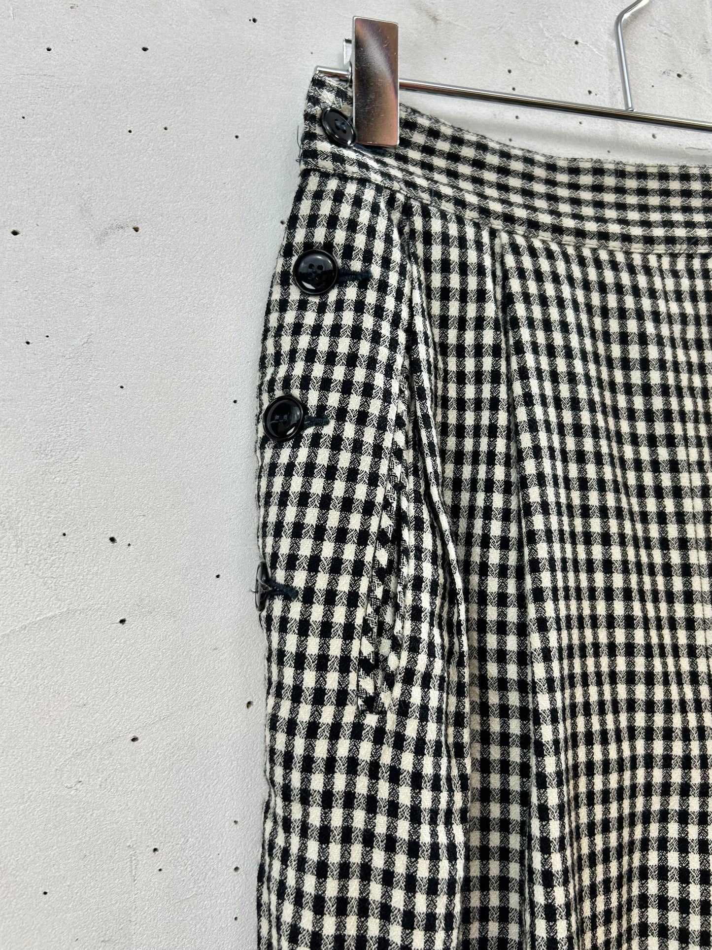 Vintage Plaid Pants [K28810]