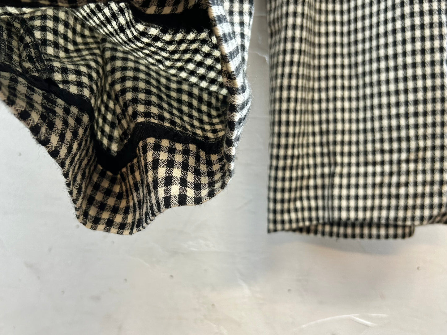 Vintage Plaid Pants [K28810]