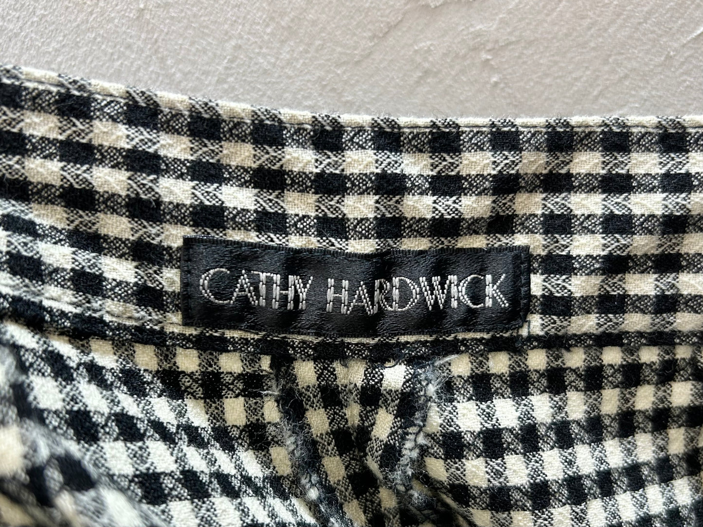 Vintage Plaid Pants [K28810]