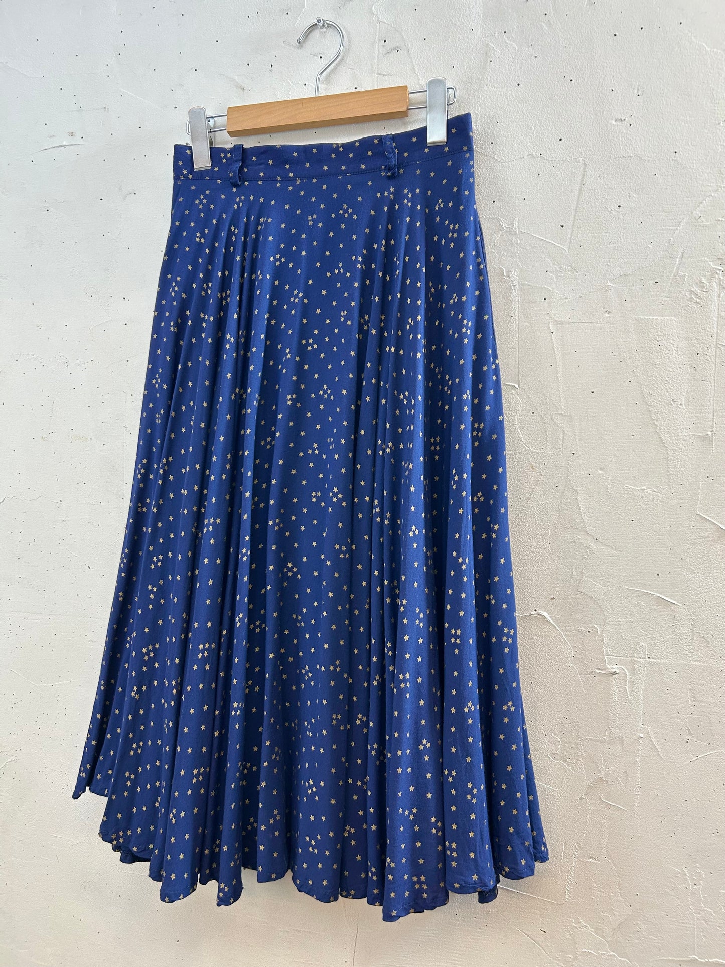 Vintage Viscose Skirt 〜C&A〜 [F30341]