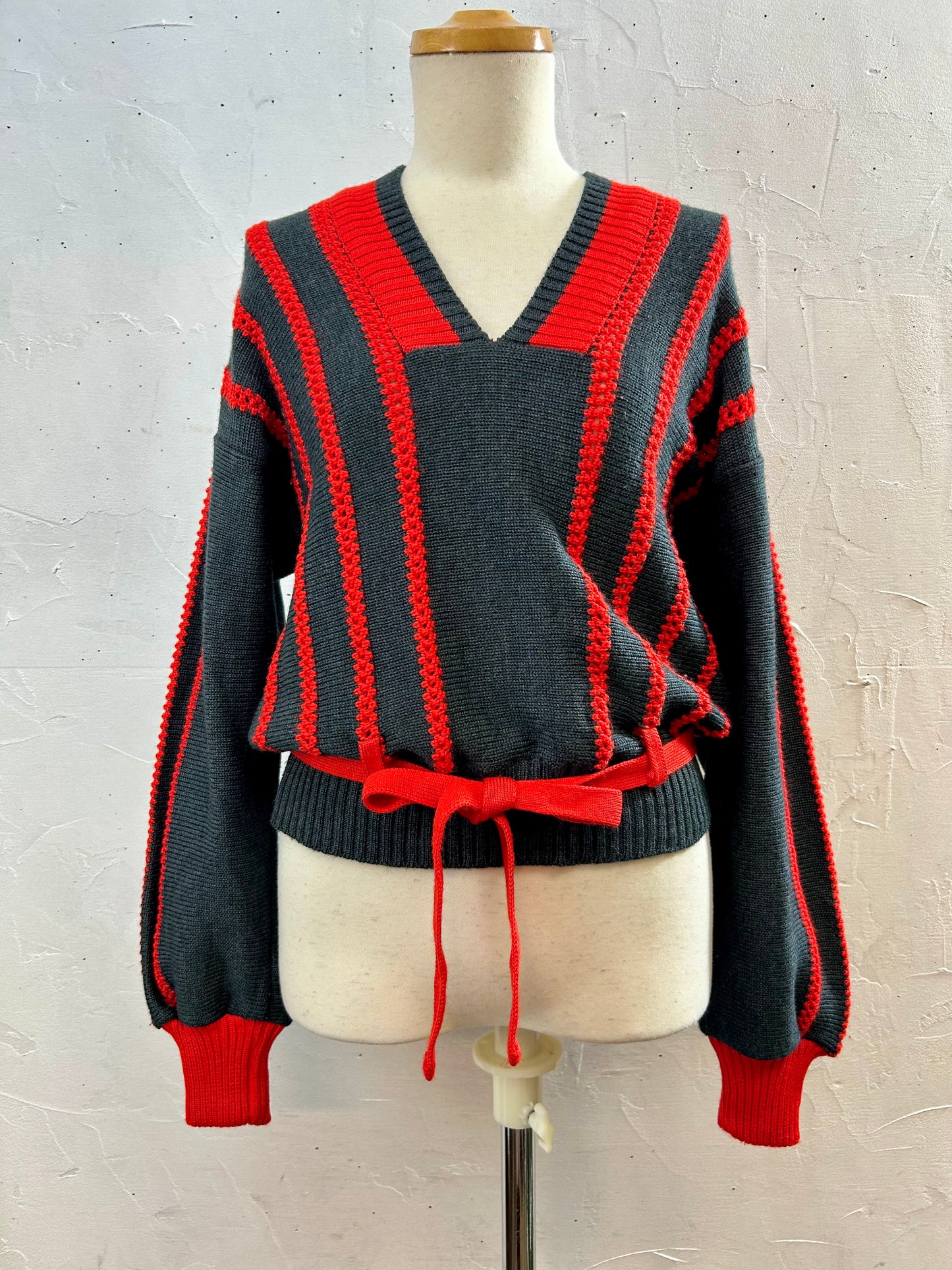 Vintage Knit Sweater MADE IN WEST GERMANY [J28589]