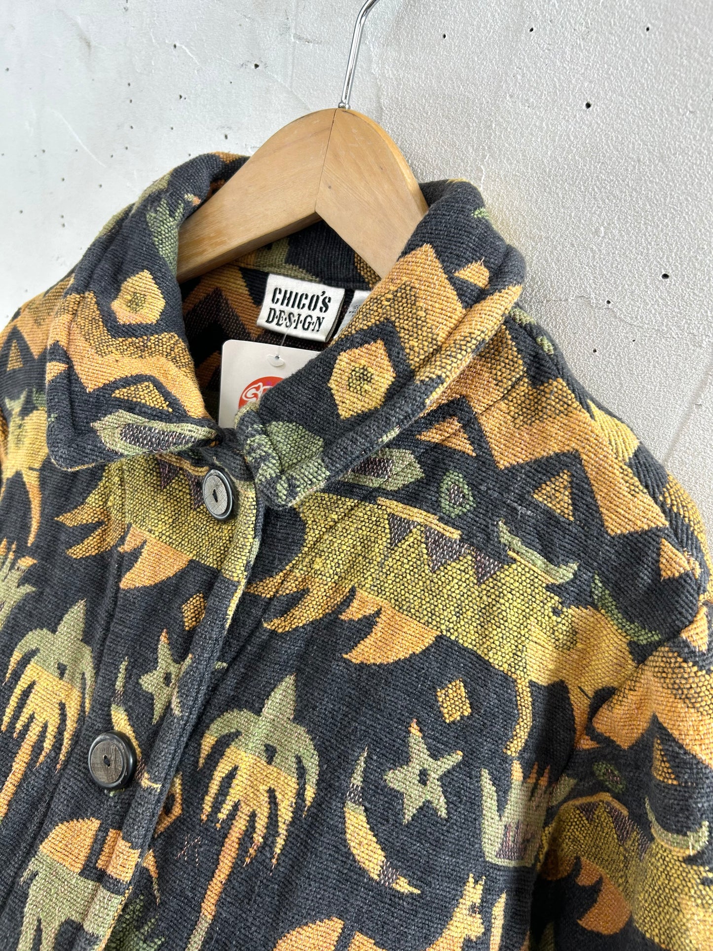 Vintage Rug Jacket 〜CHICO'S〜 [L29035]