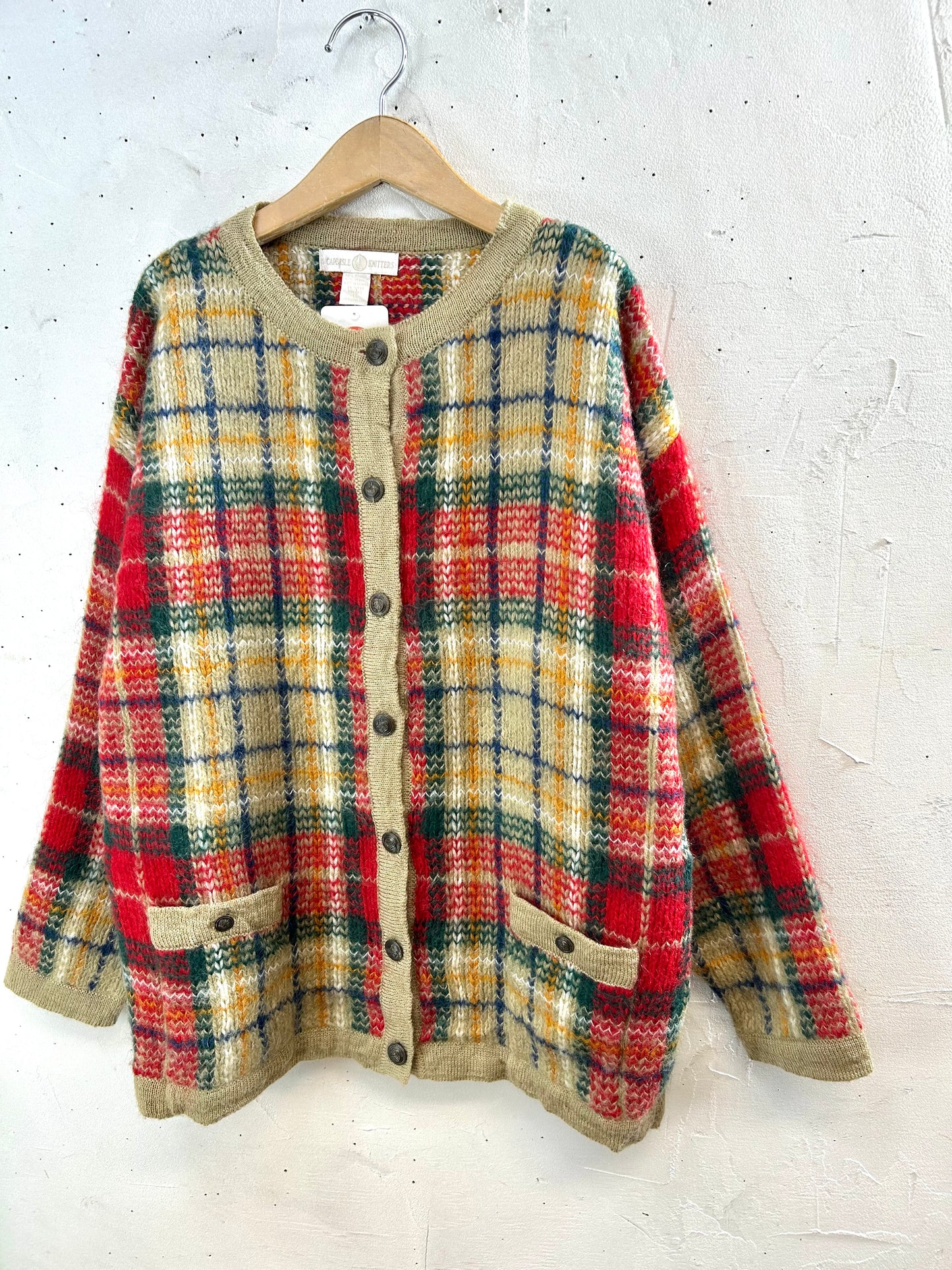 Vintage Mohair Knit Cardigan[A29259]