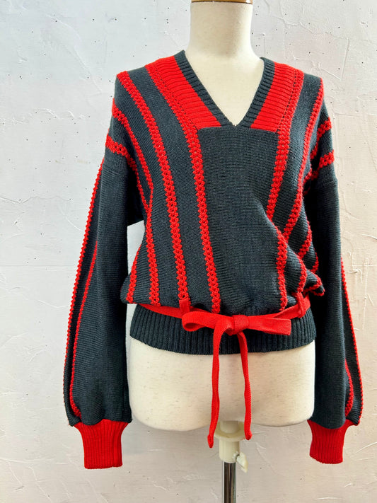 Vintage Knit Sweater MADE IN WEST GERMANY [J28589]