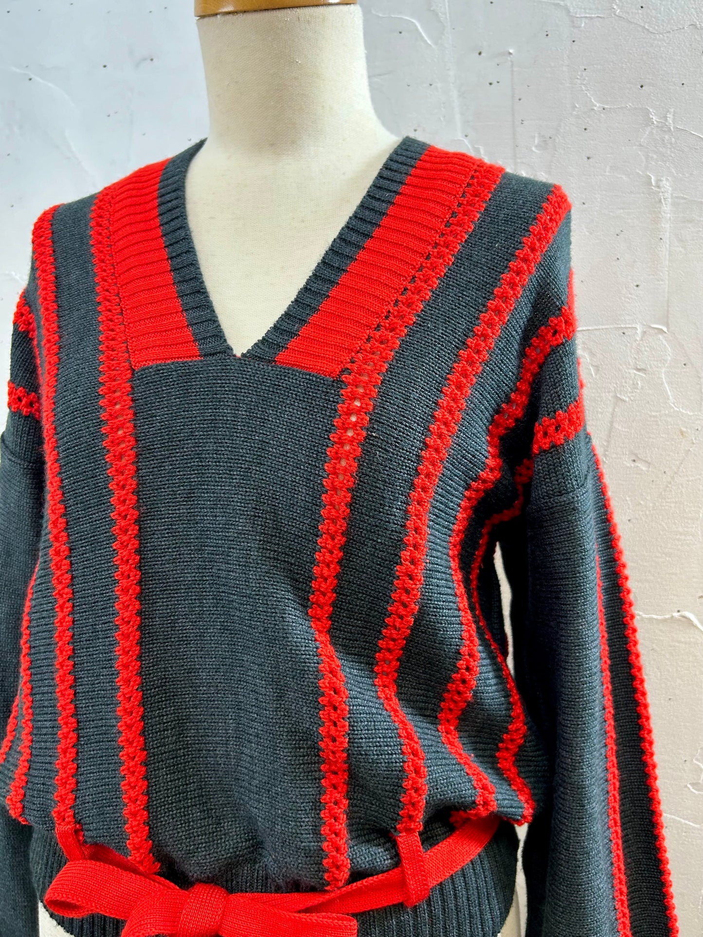 Vintage Knit Sweater MADE IN WEST GERMANY [J28589]