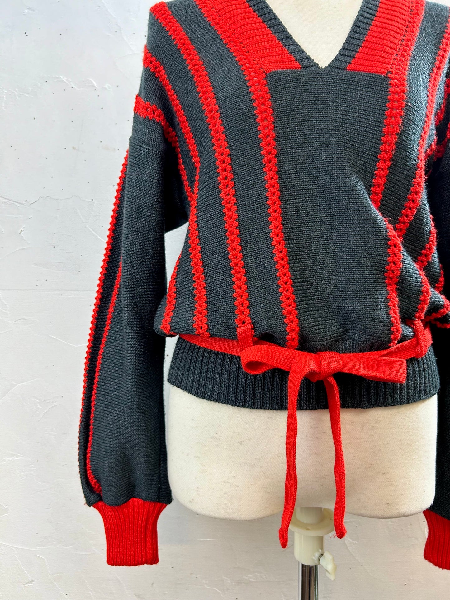 Vintage Knit Sweater MADE IN WEST GERMANY [J28589]