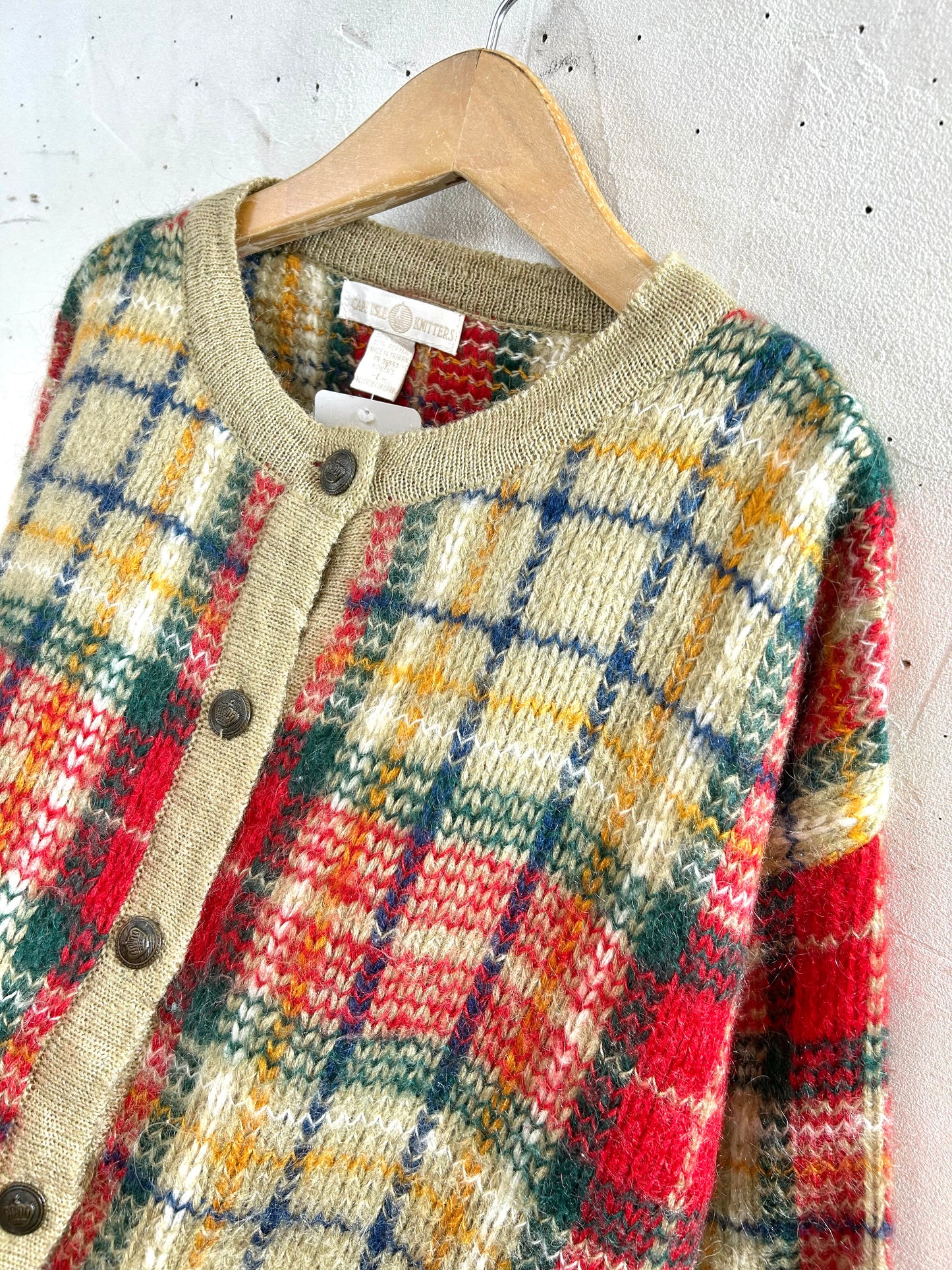 Vintage Mohair Knit Cardigan[A29259]