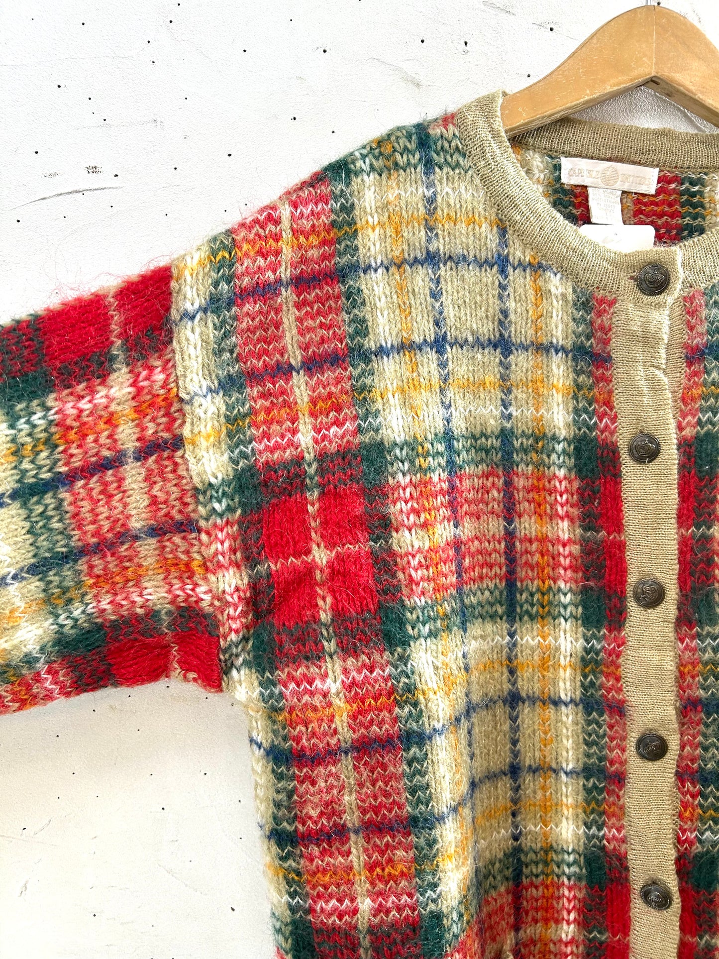 Vintage Mohair Knit Cardigan[A29259]