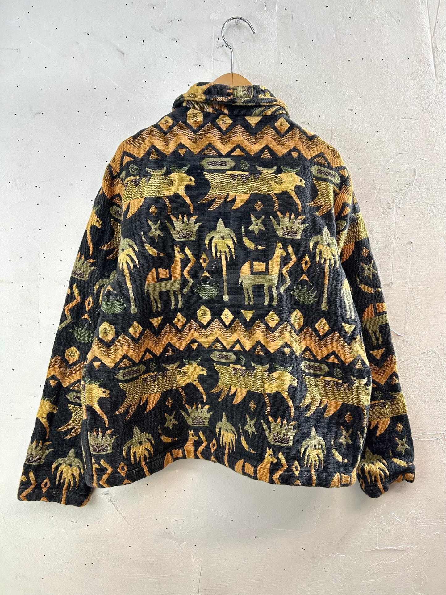 Vintage Rug Jacket 〜CHICO'S〜 [L29035]