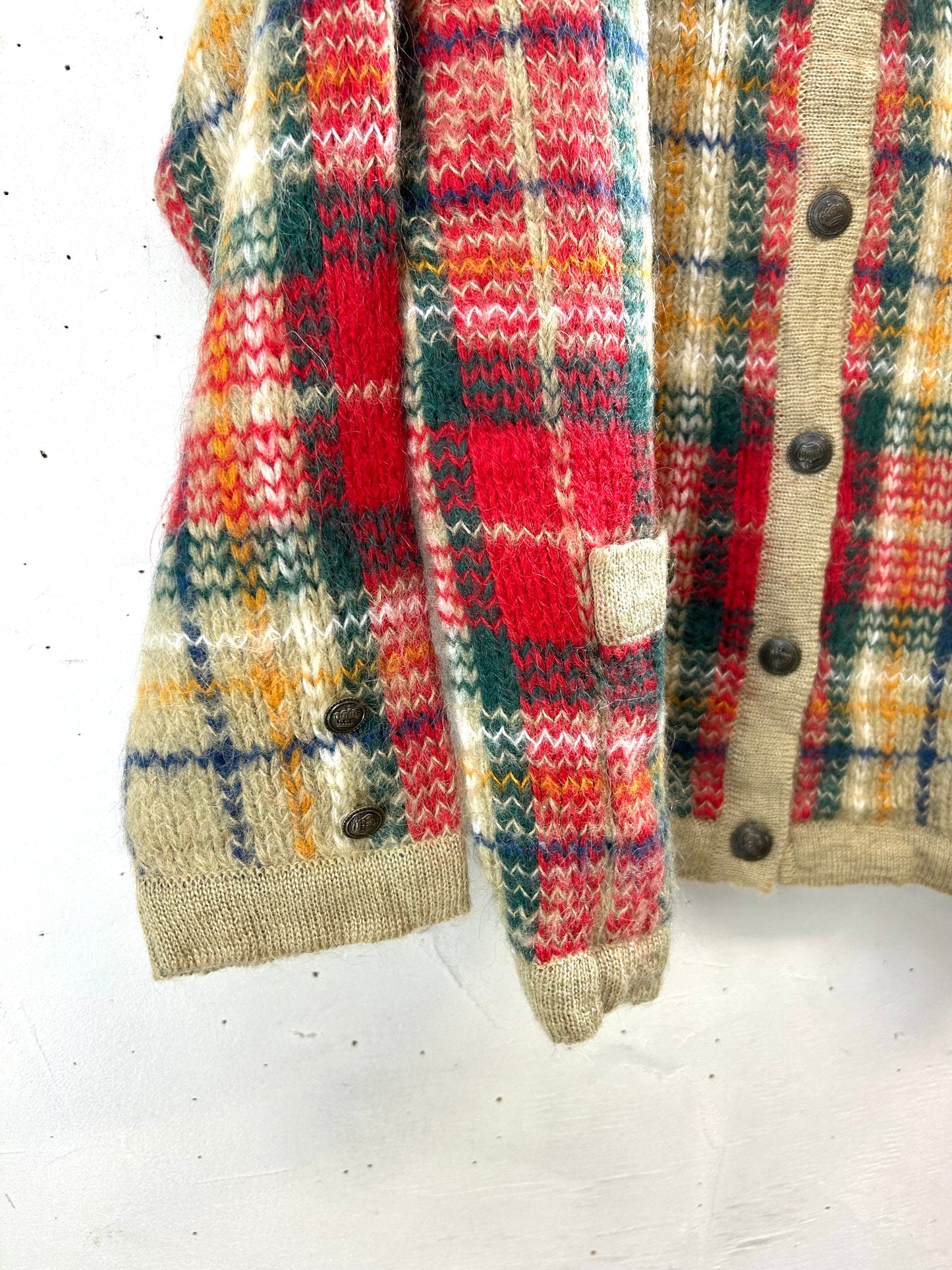 Vintage Mohair Knit Cardigan[A29259]