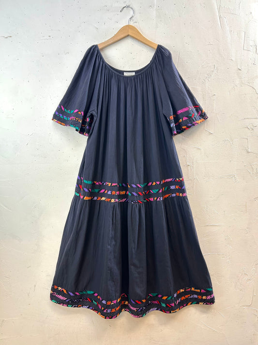 Vintage Dress MADE IN USA [D30105]