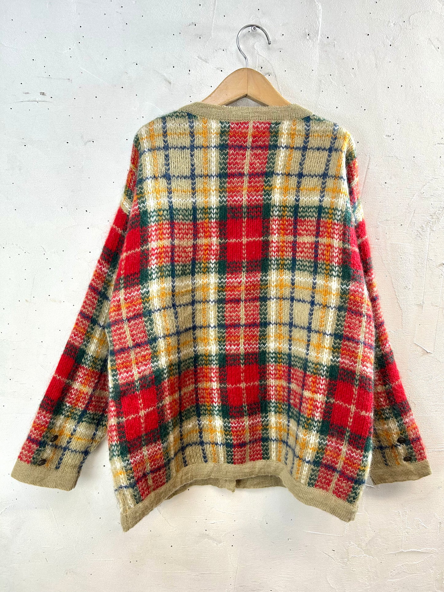 Vintage Mohair Knit Cardigan[A29259]