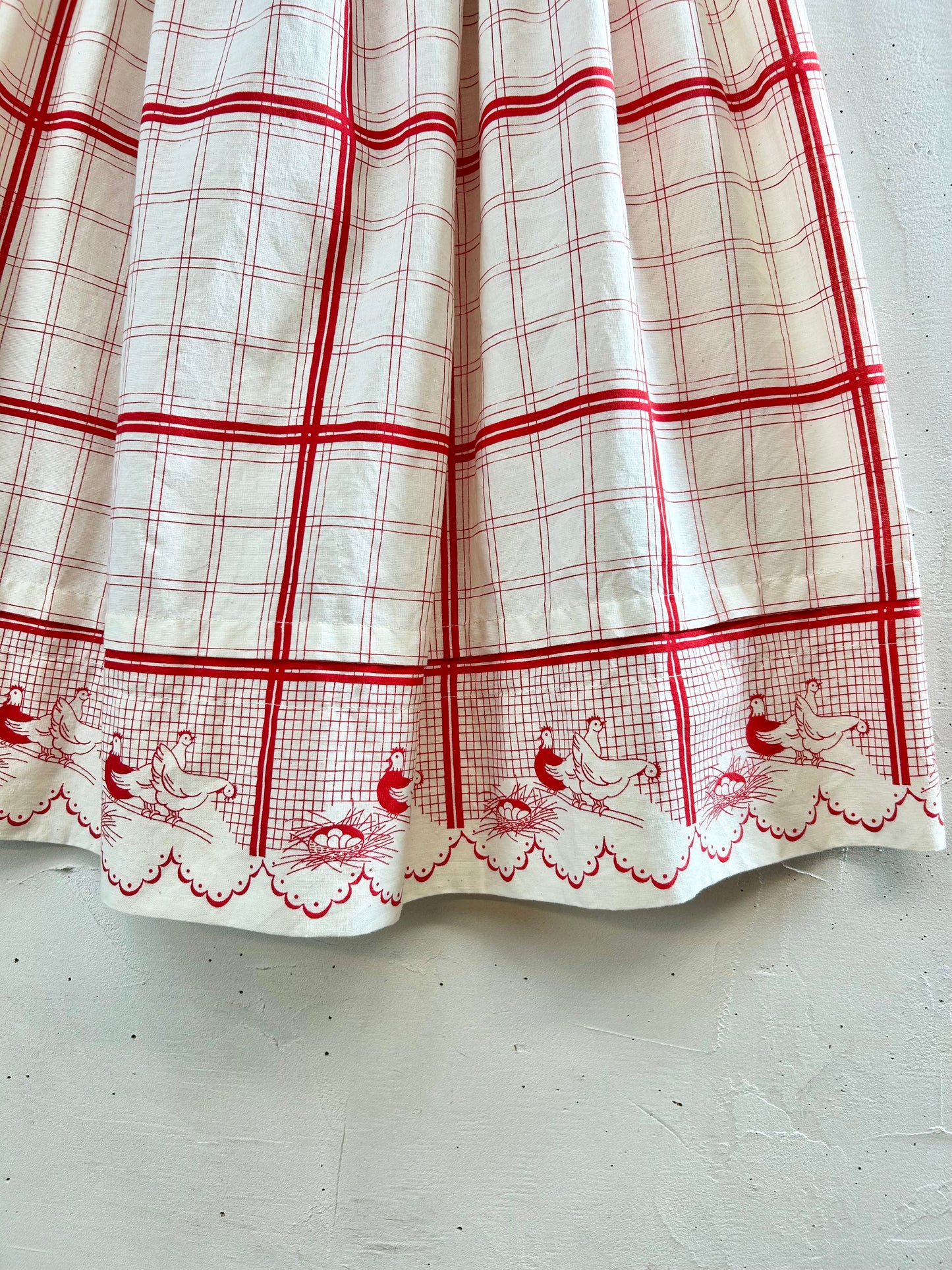 Vintage End Pattern Skirt [F30353]