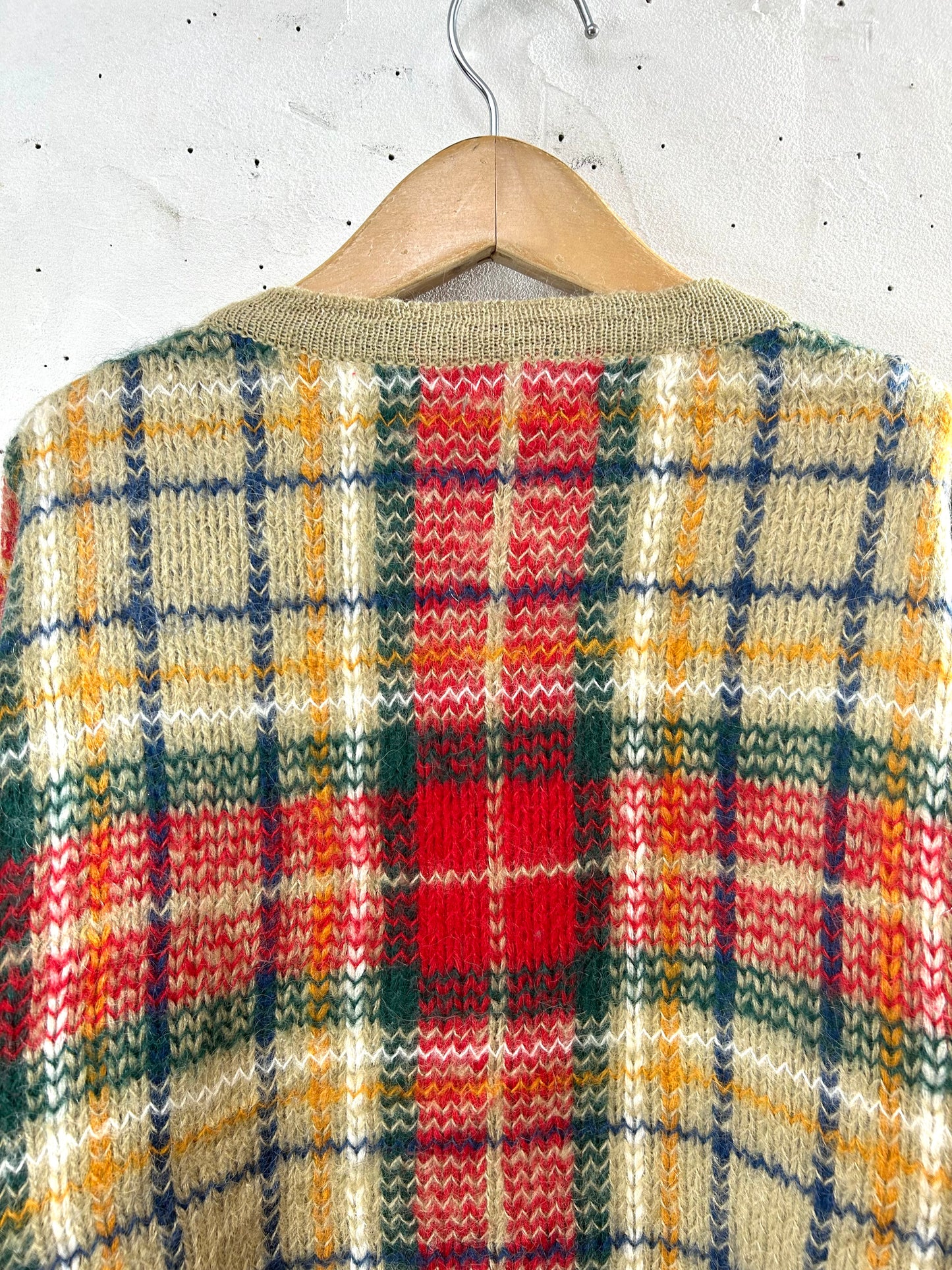 Vintage Mohair Knit Cardigan[A29259]