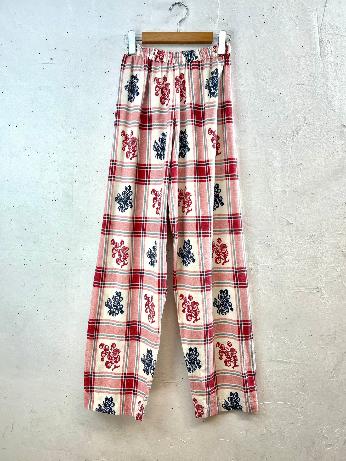 Vintage Plaid Pants  [D29927]