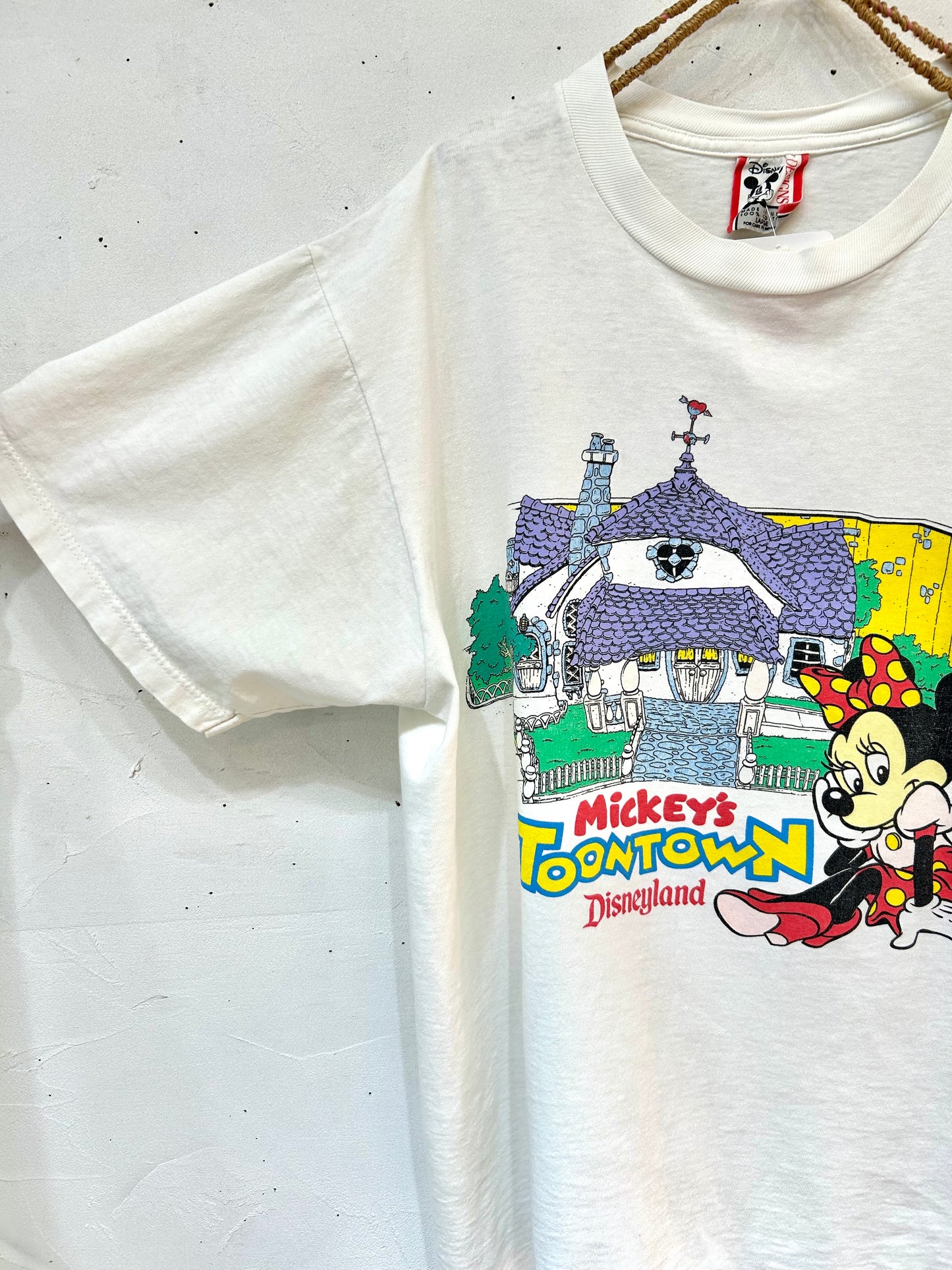 '90s Vintage Disney T-Shirt MADE IN USA [D26821]