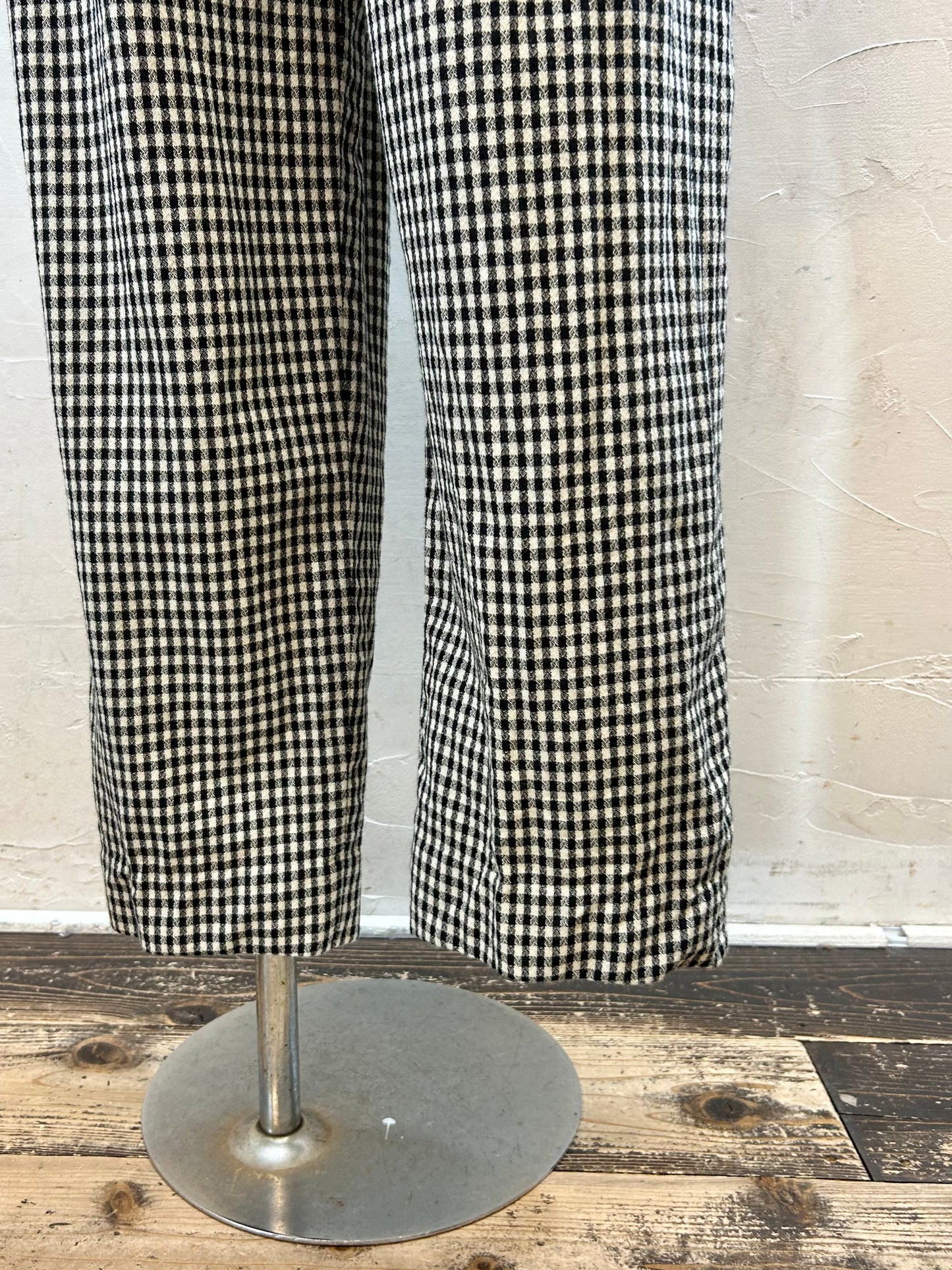 Vintage Plaid Pants [K28810]