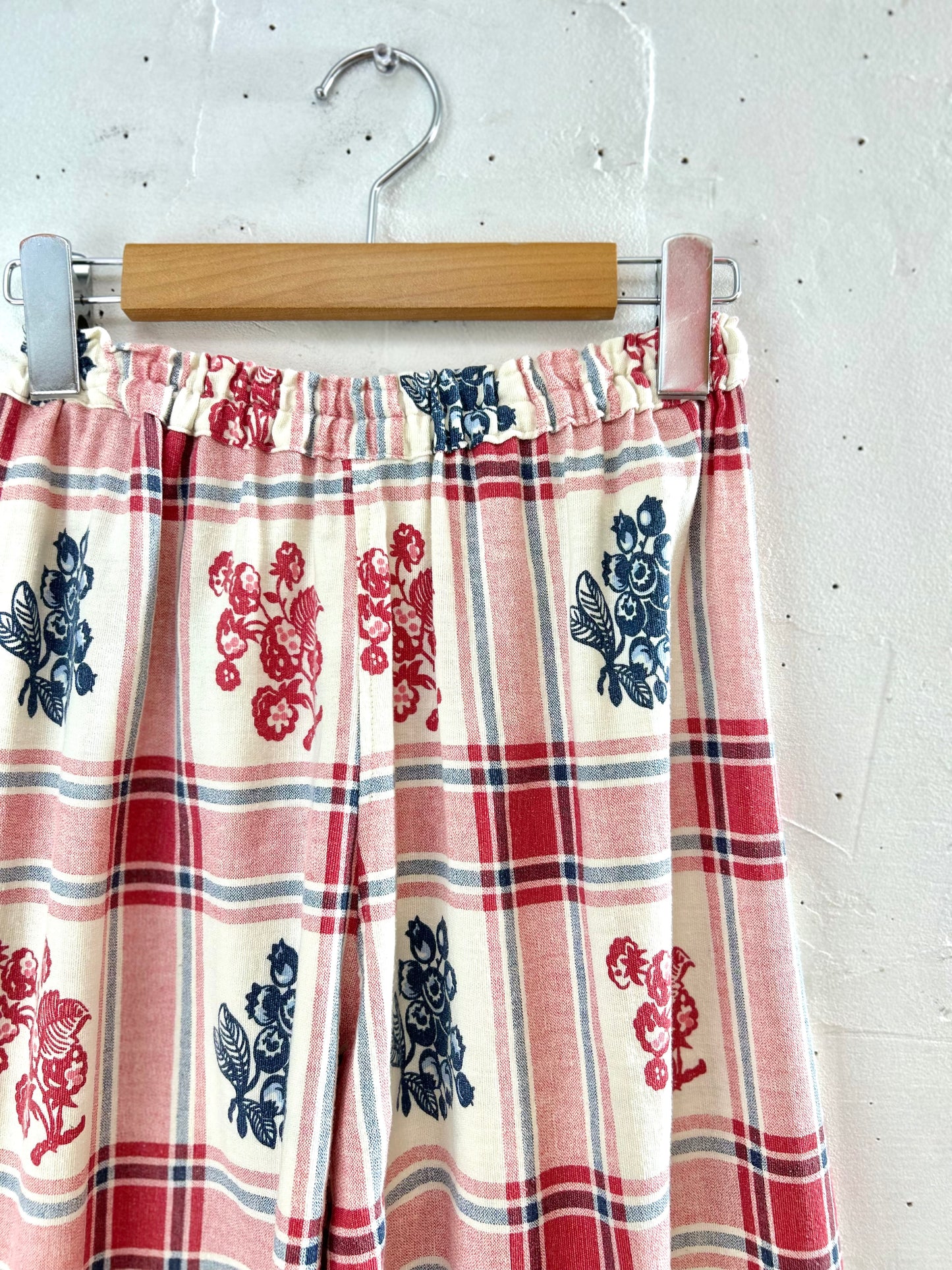 Vintage Plaid Pants  [D29927]