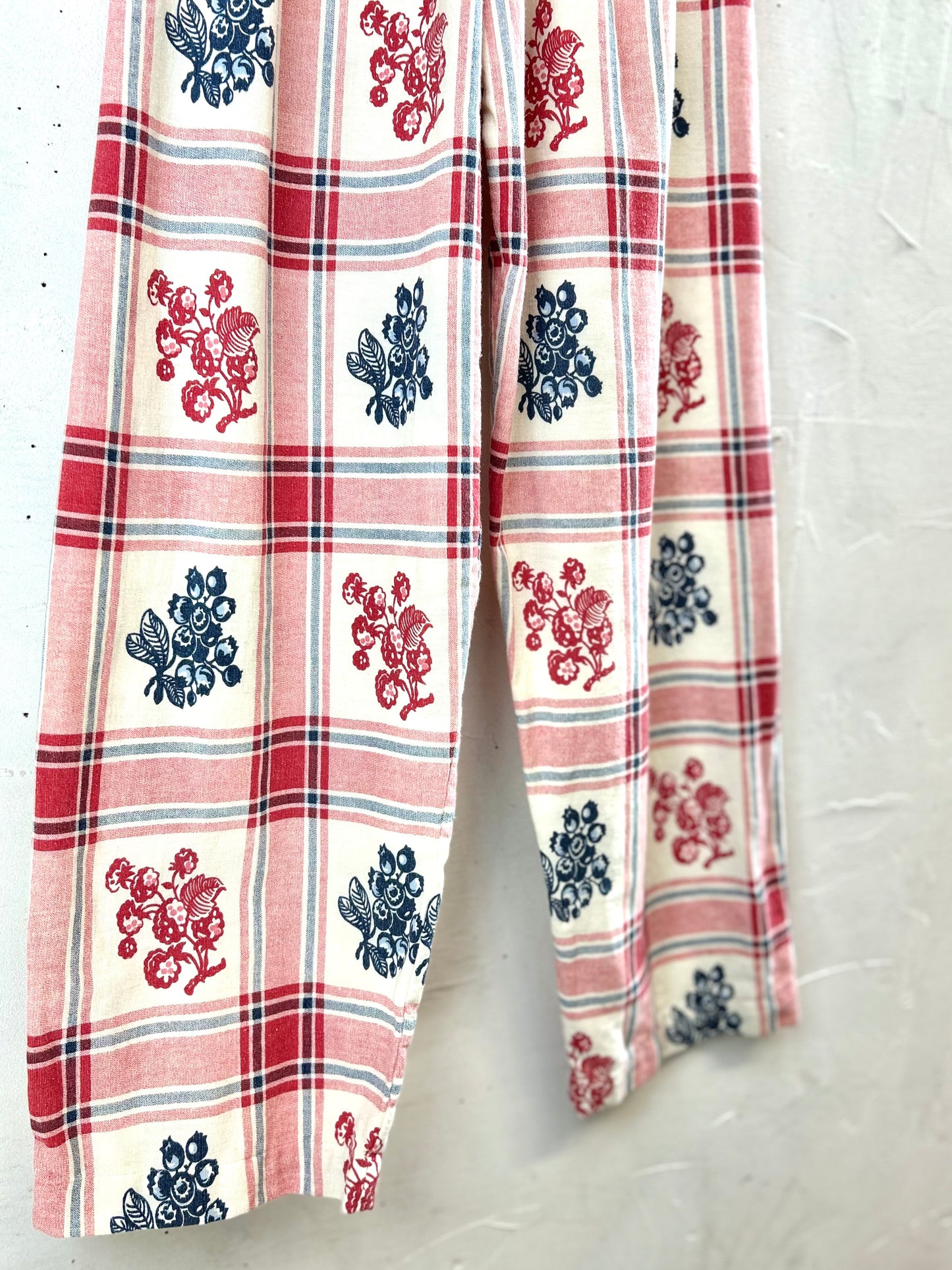 Vintage Plaid Pants  [D29927]