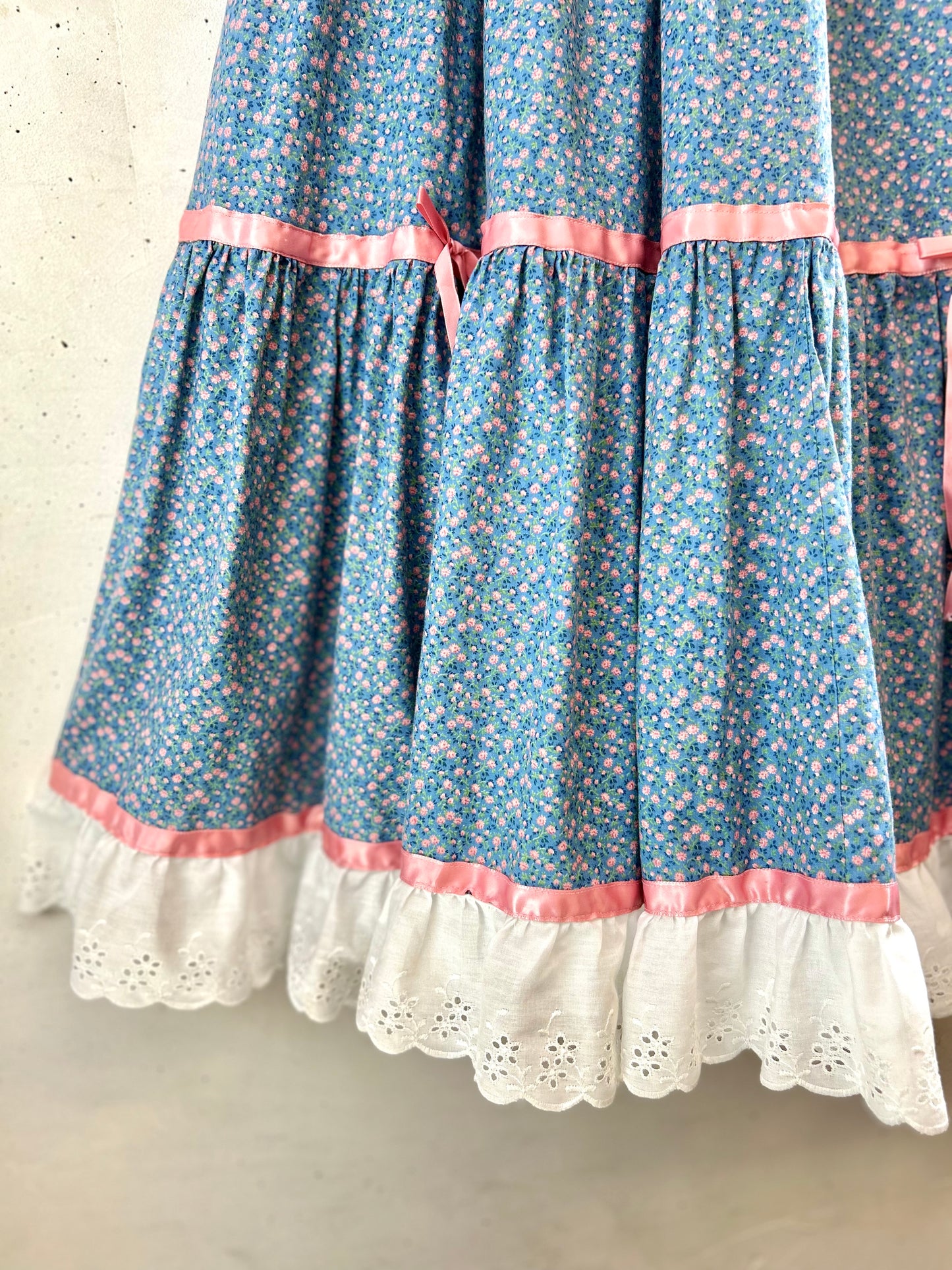 '70sVintage Tiered Skirt  [G30784]