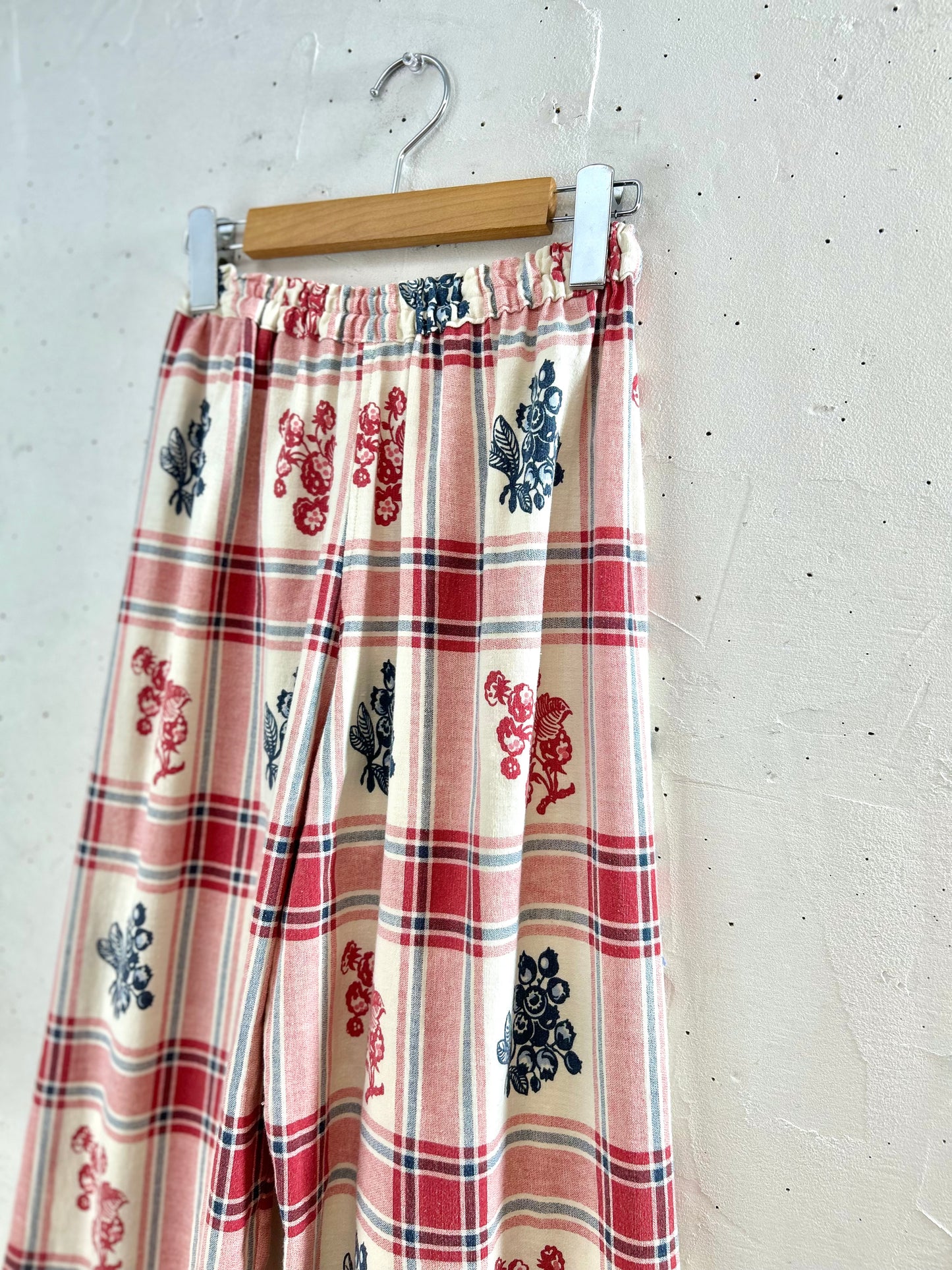 Vintage Plaid Pants  [D29927]