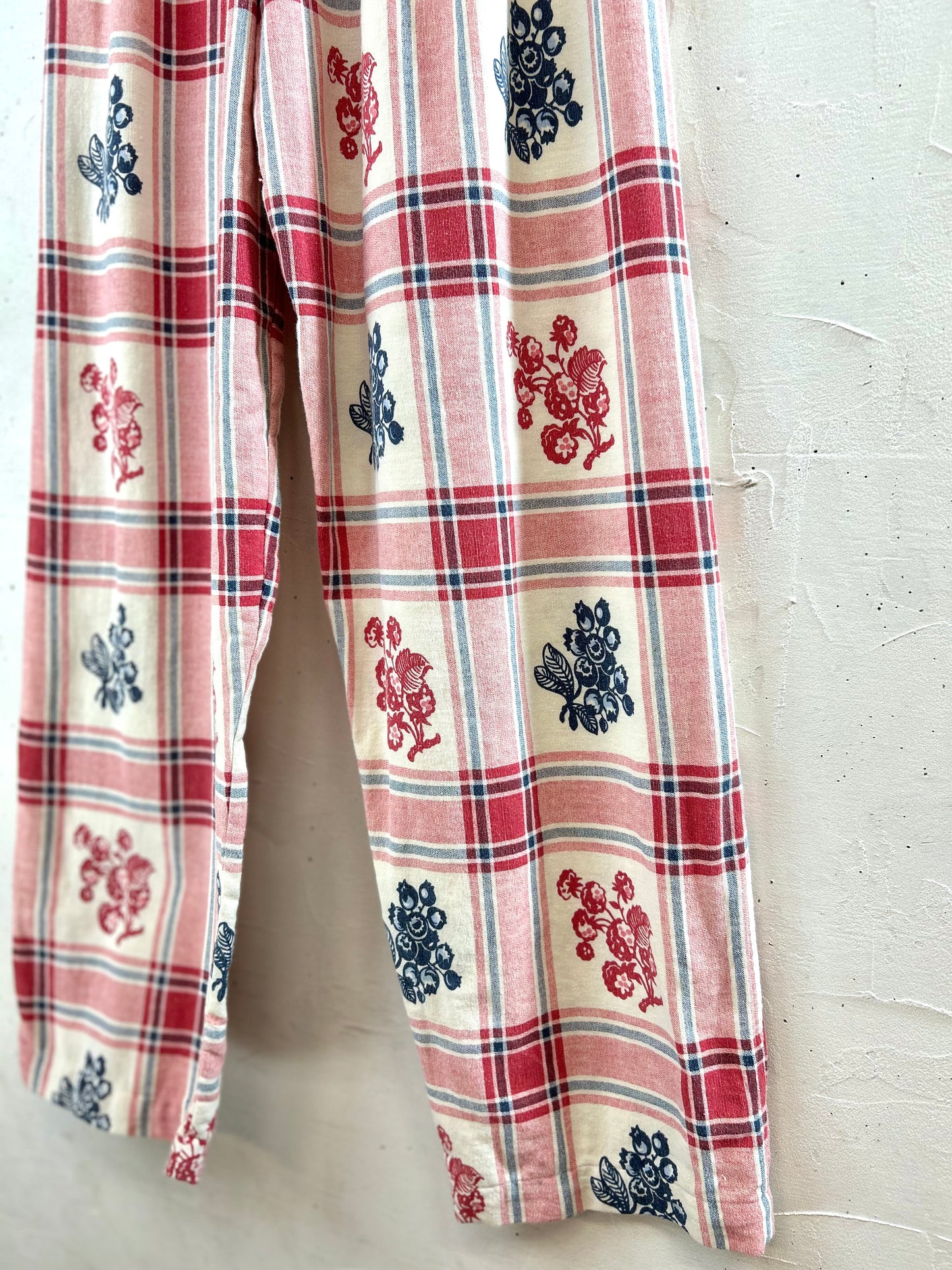 Vintage Plaid Pants  [D29927]