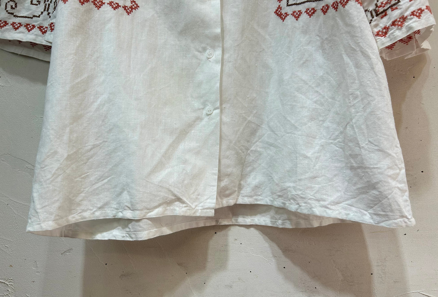 Vintage Cross Stitch Blouse [C26667]