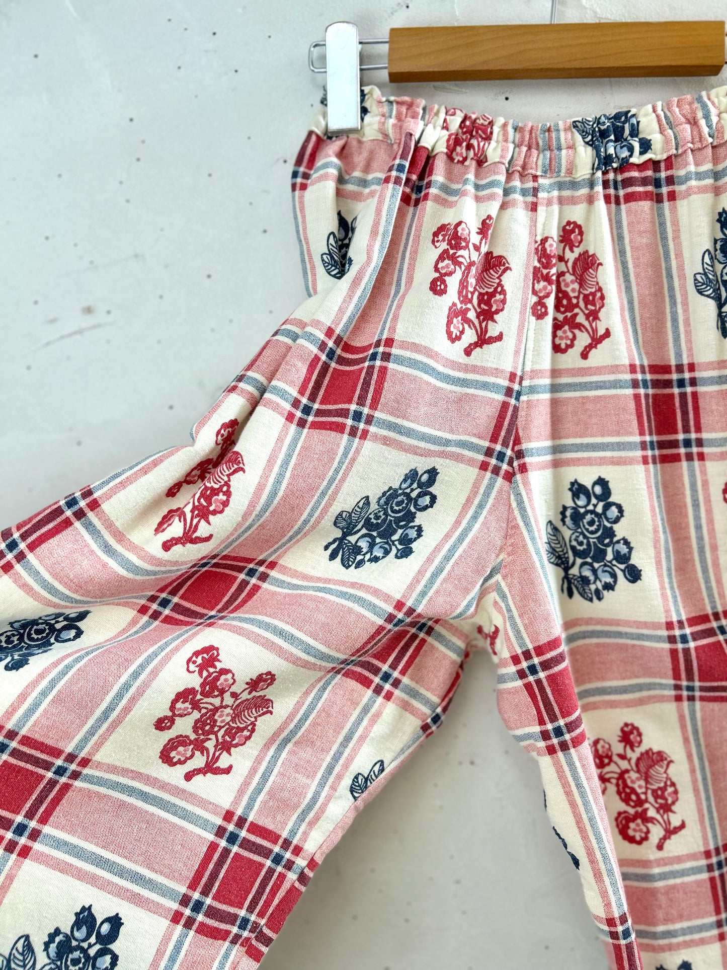 Vintage Plaid Pants  [D29927]