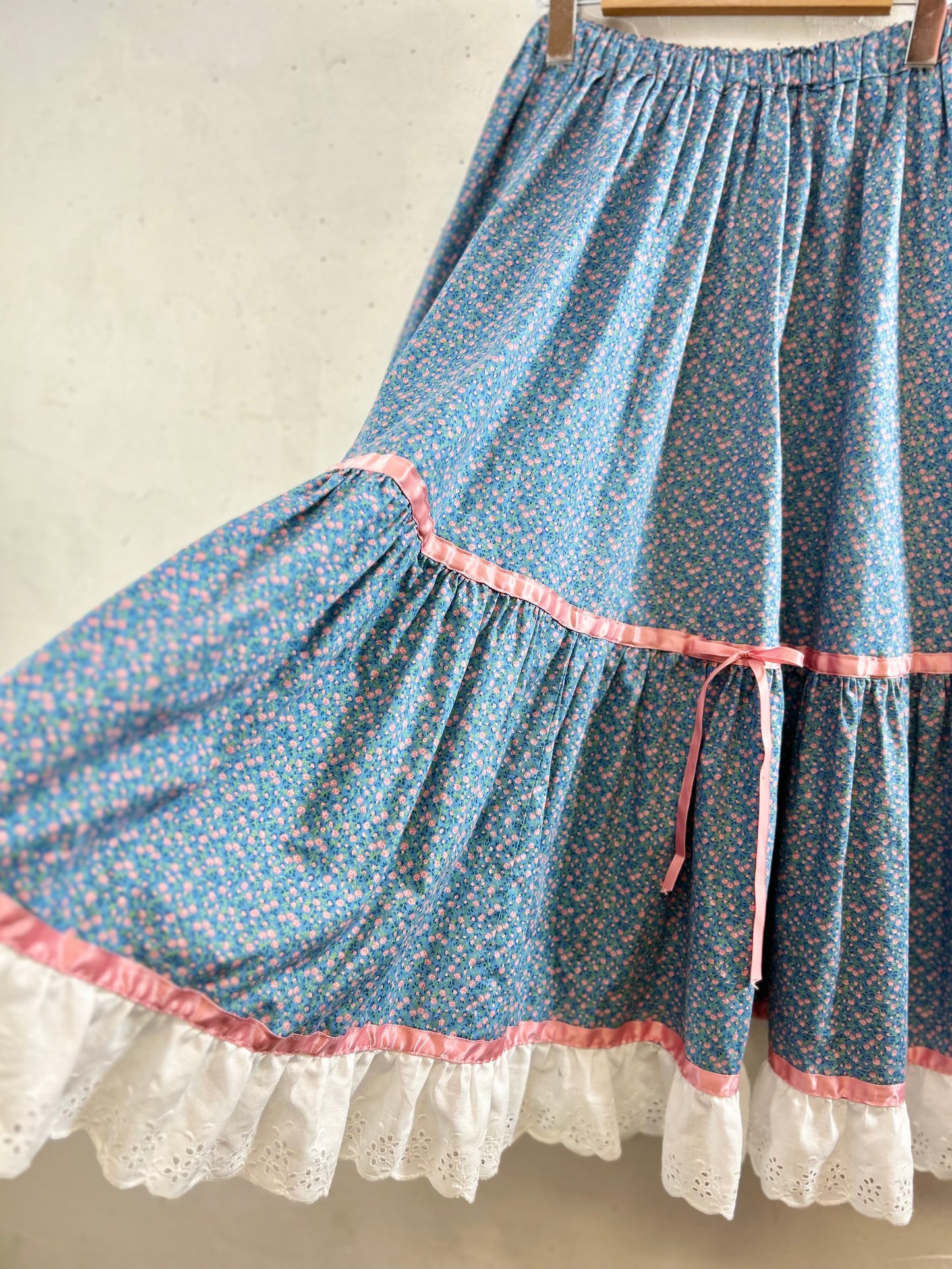 '70sVintage Tiered Skirt  [G30784]