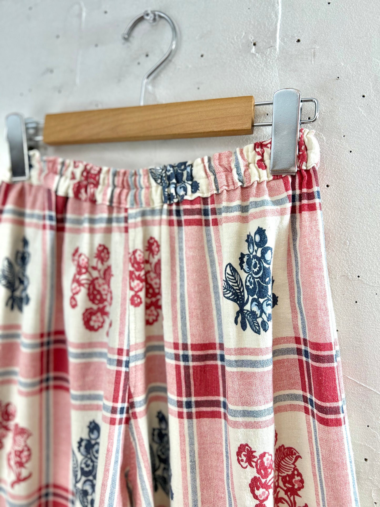 Vintage Plaid Pants  [D29927]
