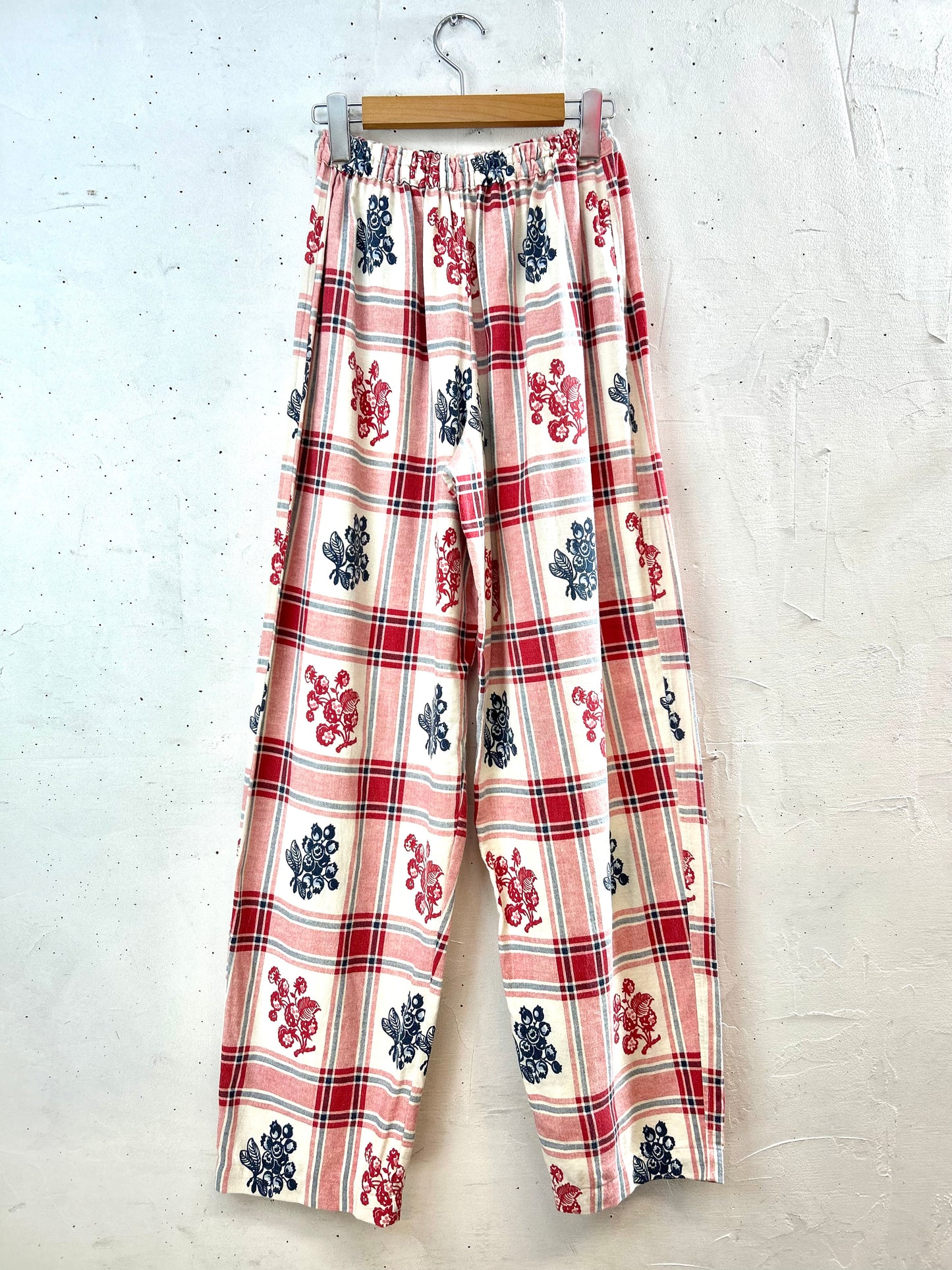 Vintage Plaid Pants  [D29927]