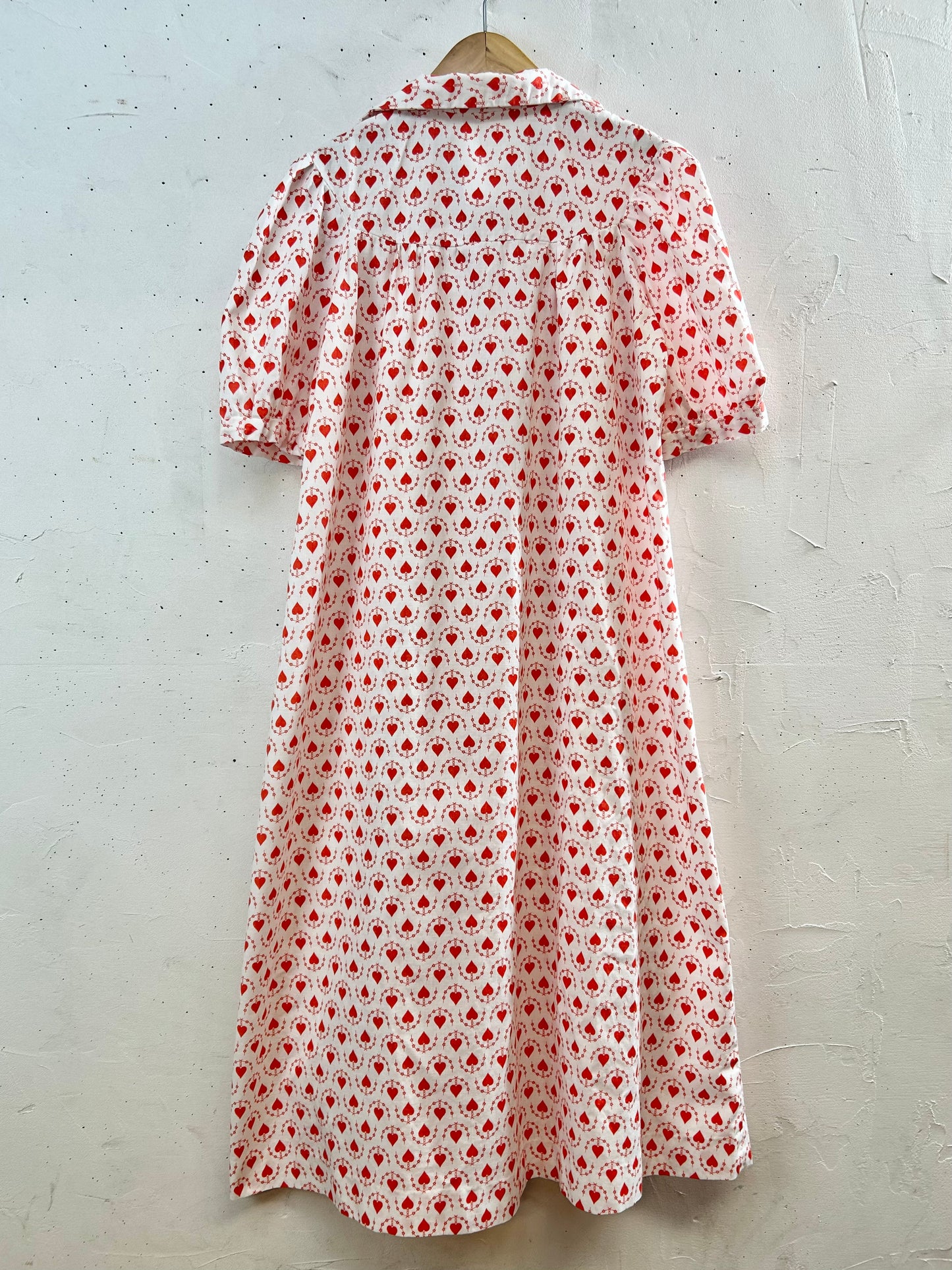 Vintage Heart Pattern Dress [F30354]