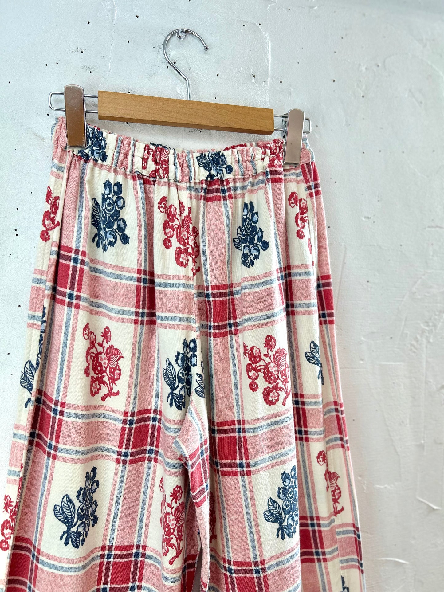 Vintage Plaid Pants  [D29927]