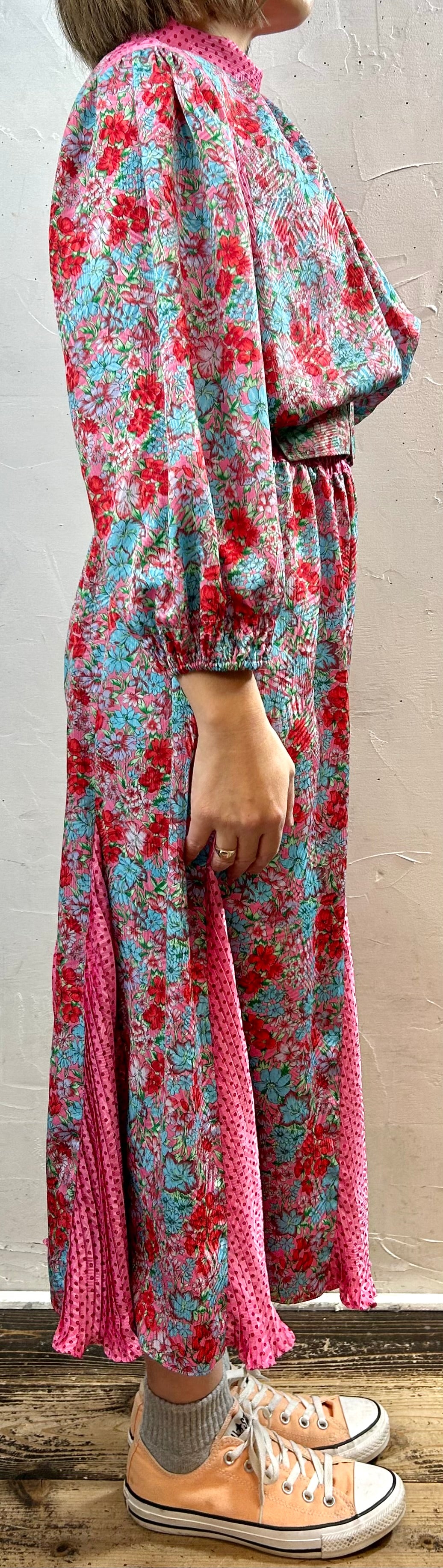 80s Vintage Dress 〜Diane Freis〜 [L29043] – GROGGROG