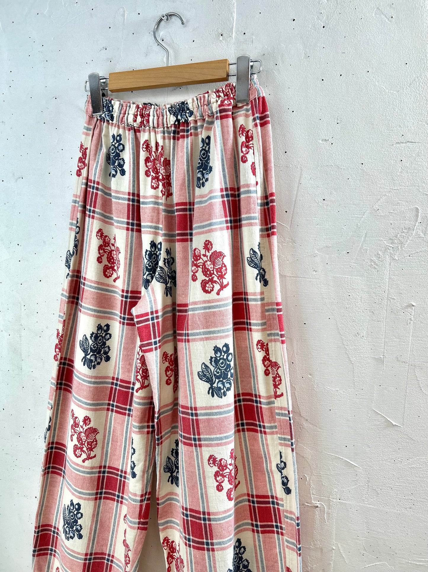 Vintage Plaid Pants  [D29927]