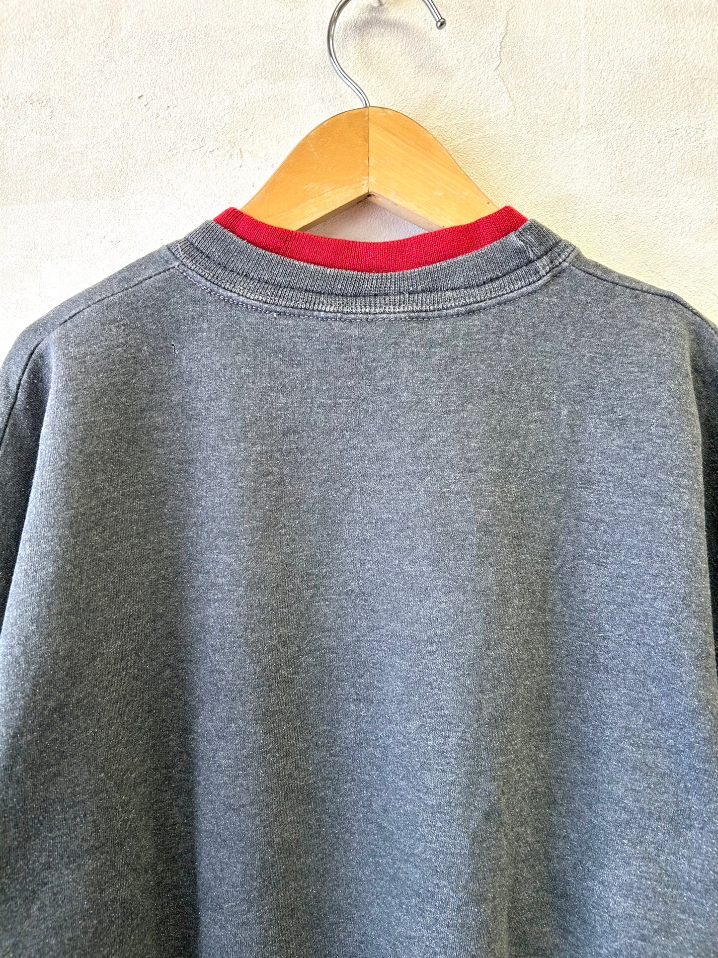 Vintage Sweat ~top stitch~ MADE IN MEXCO  [I28376]