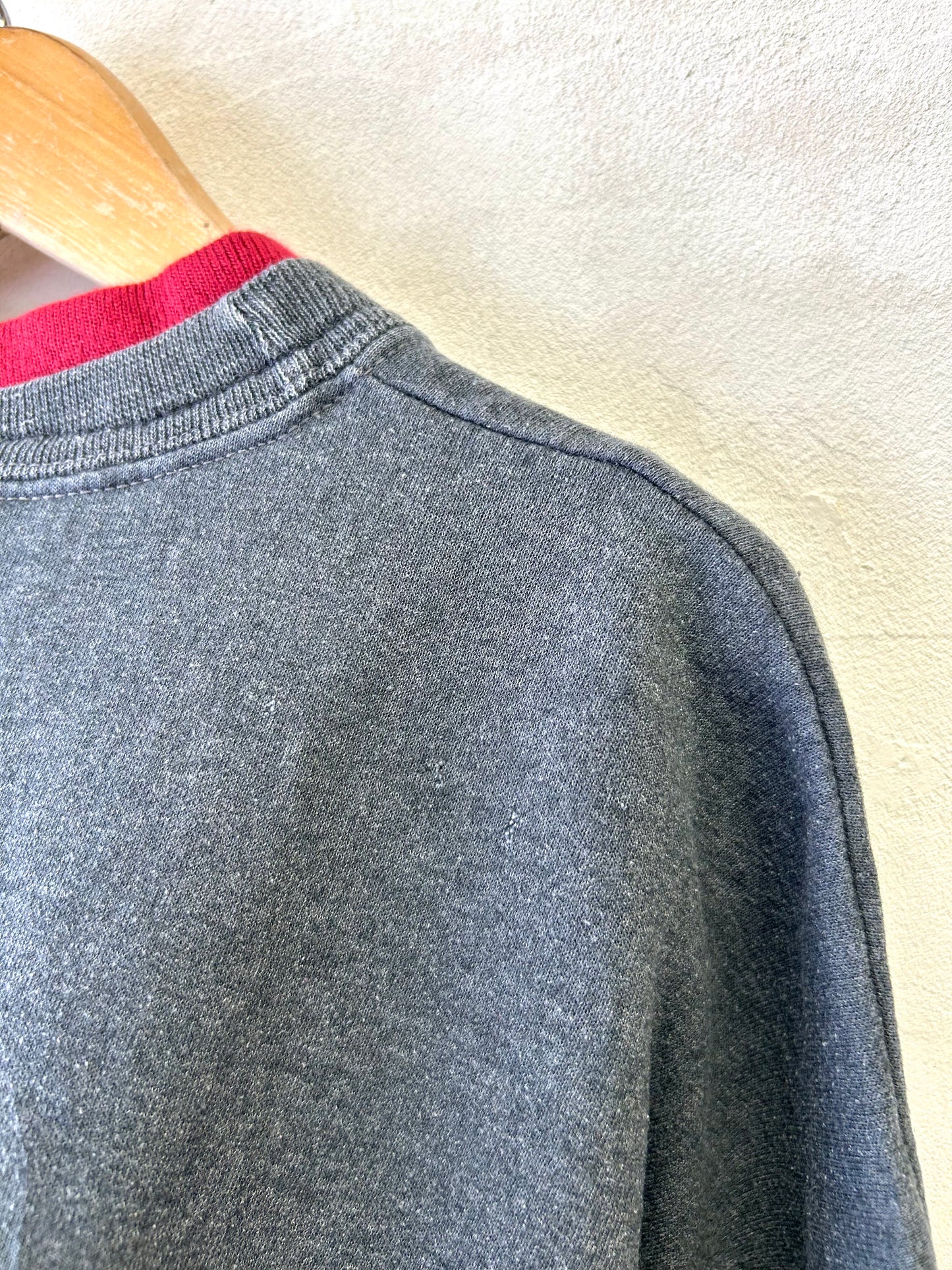 Vintage Sweat ~top stitch~ MADE IN MEXCO  [I28376]